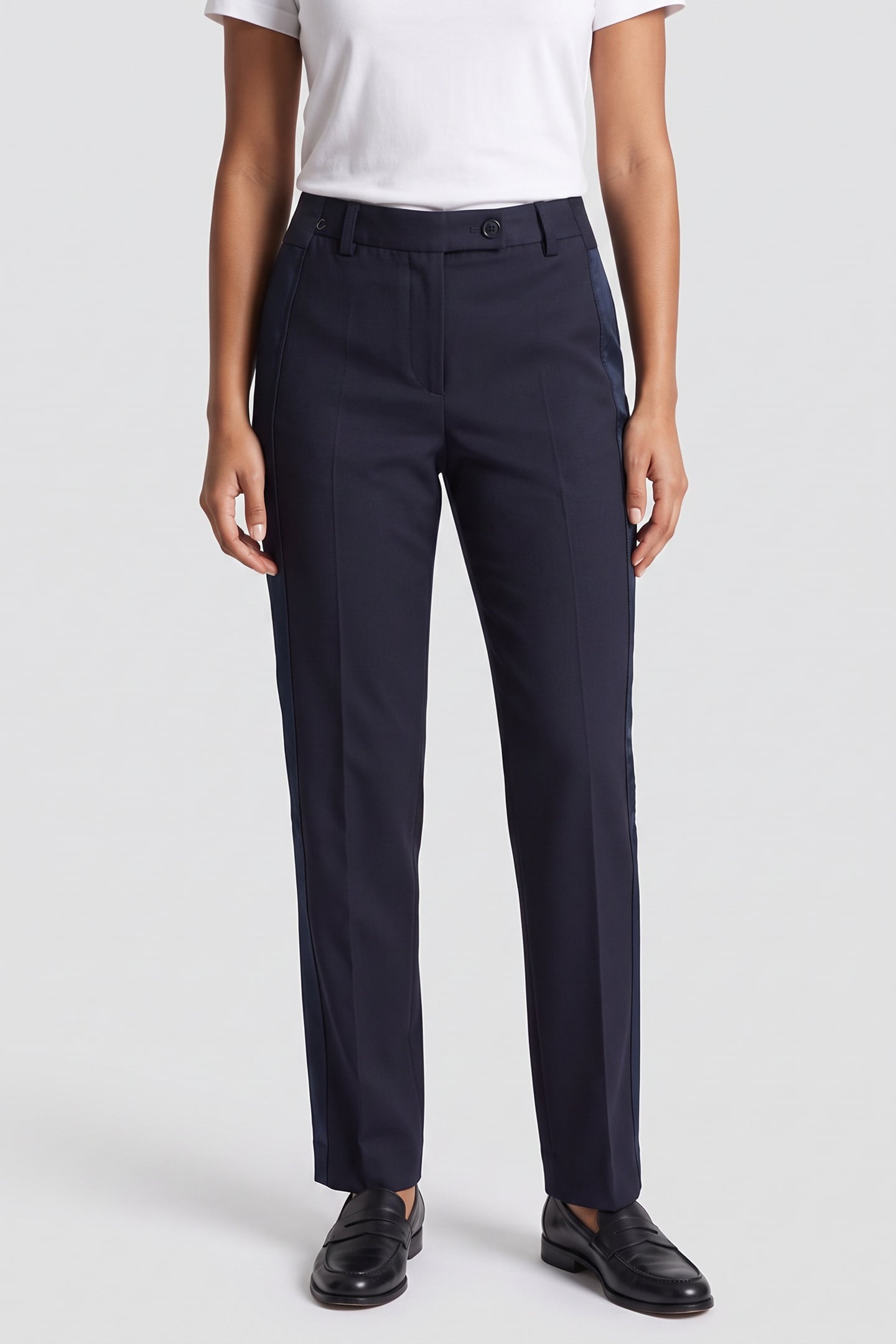 Moschino Trousers Blue Maat: 38 | Pantalons Outlet | Dames | Blauw