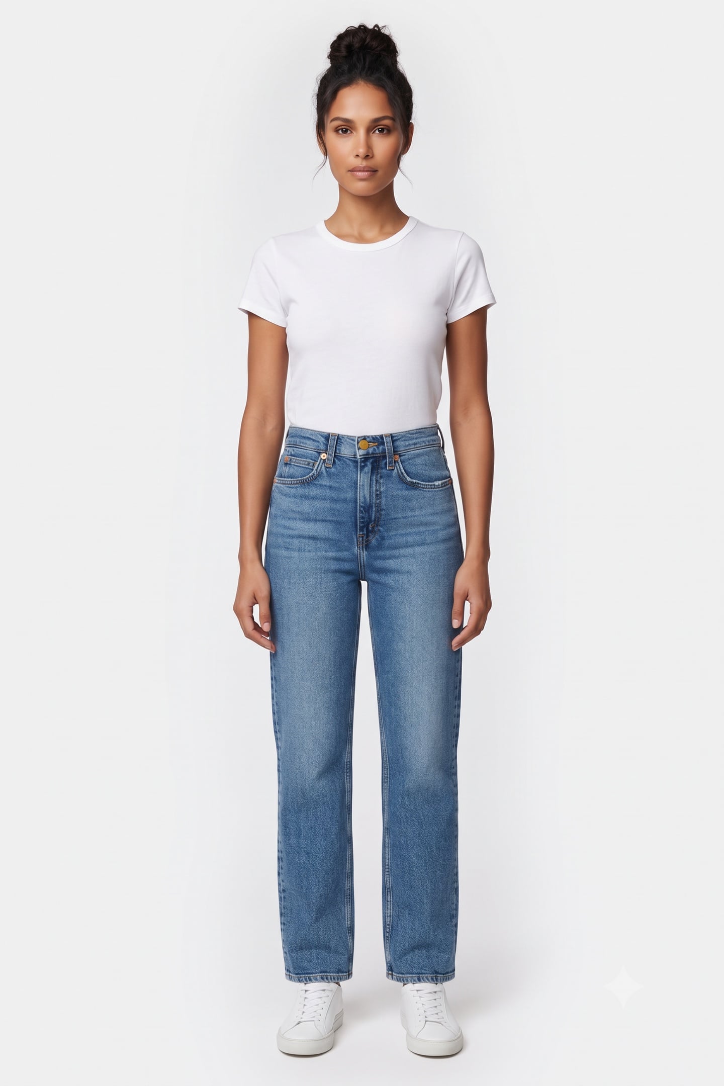 RE/DONE 70s Crop Boot Mid 70s Größe: W25 | Straight Jeans Outlet | Damen