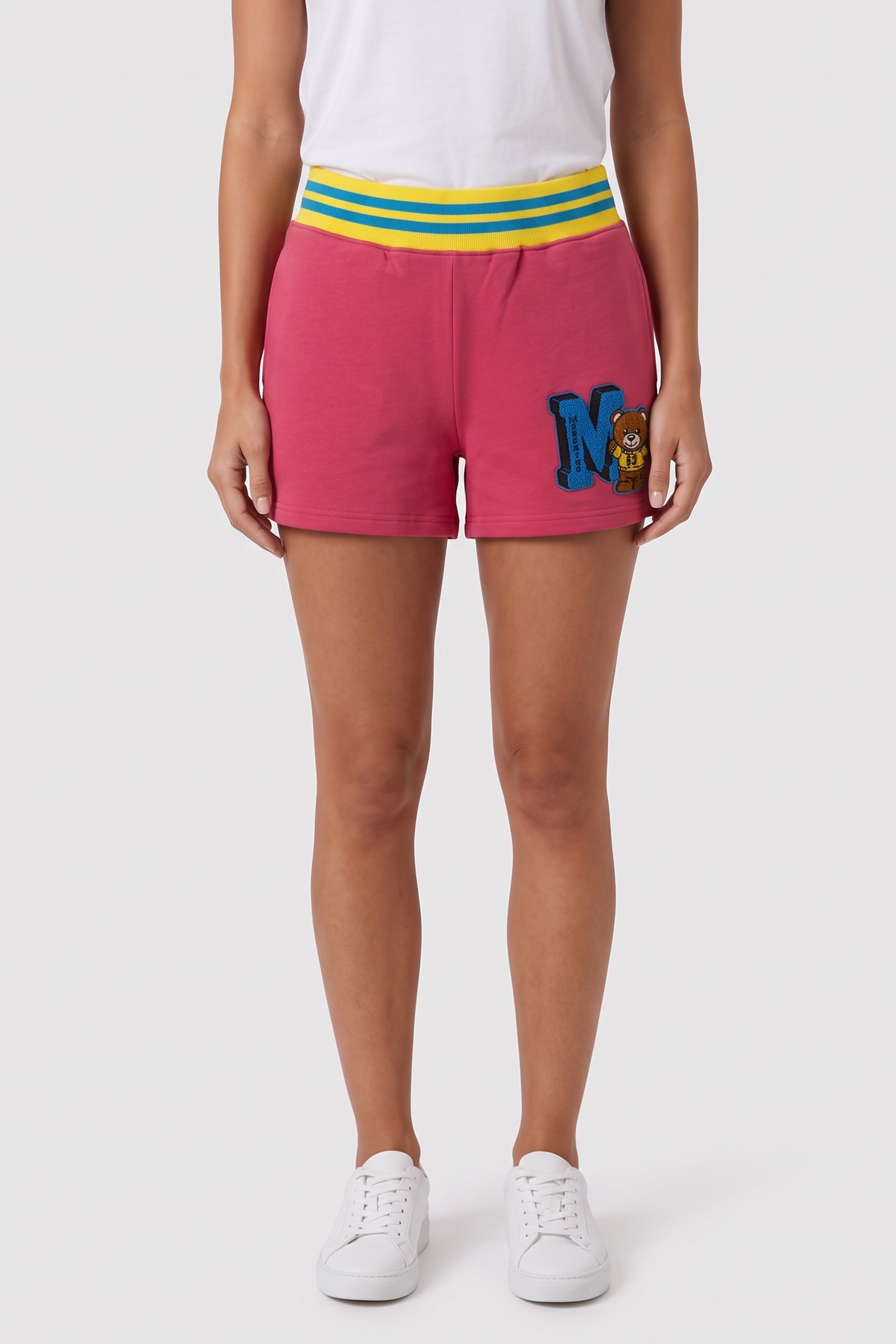 Moschino Trousers Pink Maat: 44 | Korte Broeken Outlet | Dames | Roze