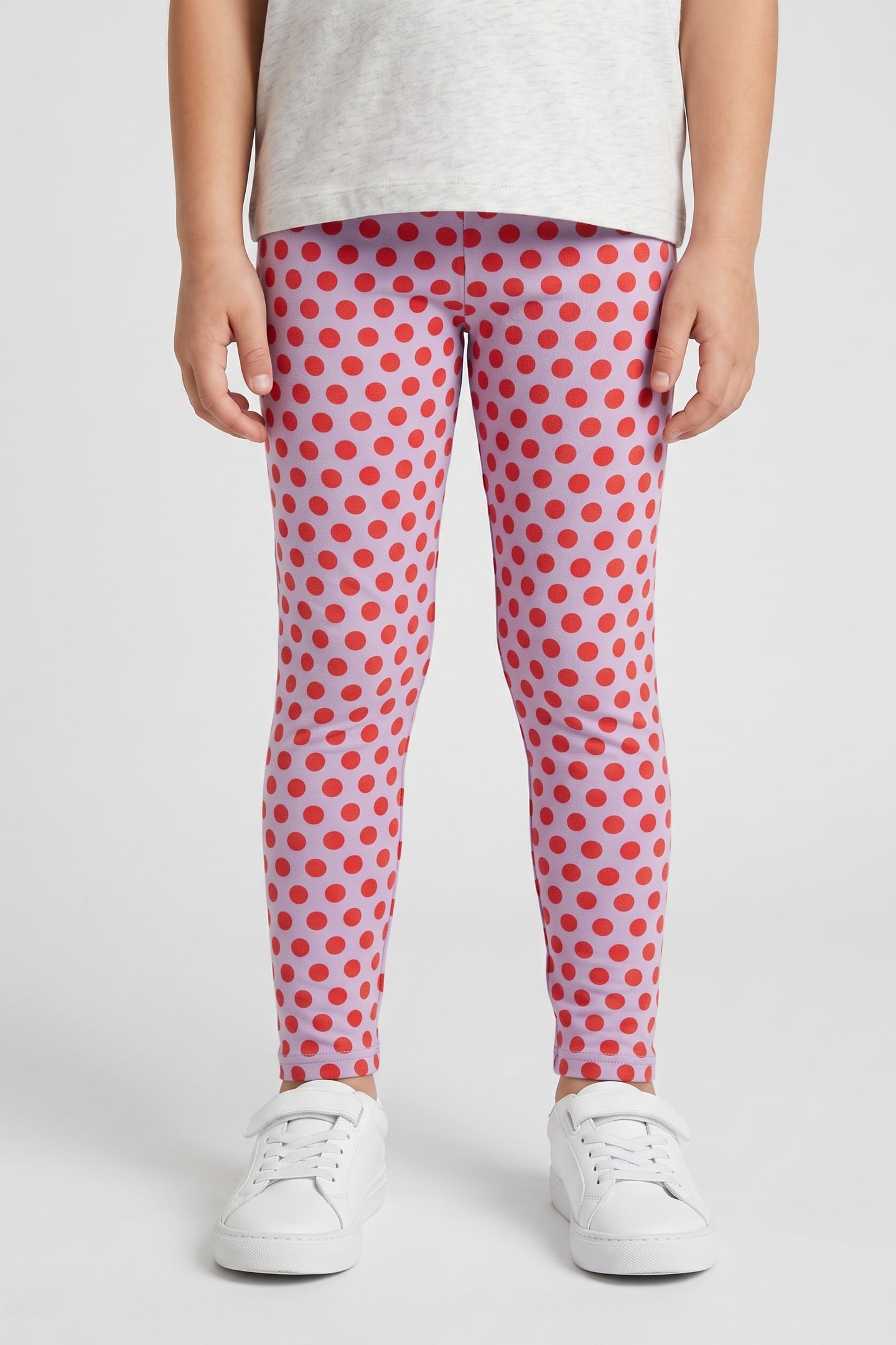 ARKET Anneli Leggings Prints Unisex Purple Maat: 122/128 | Broeken Outlet | kids | Paars