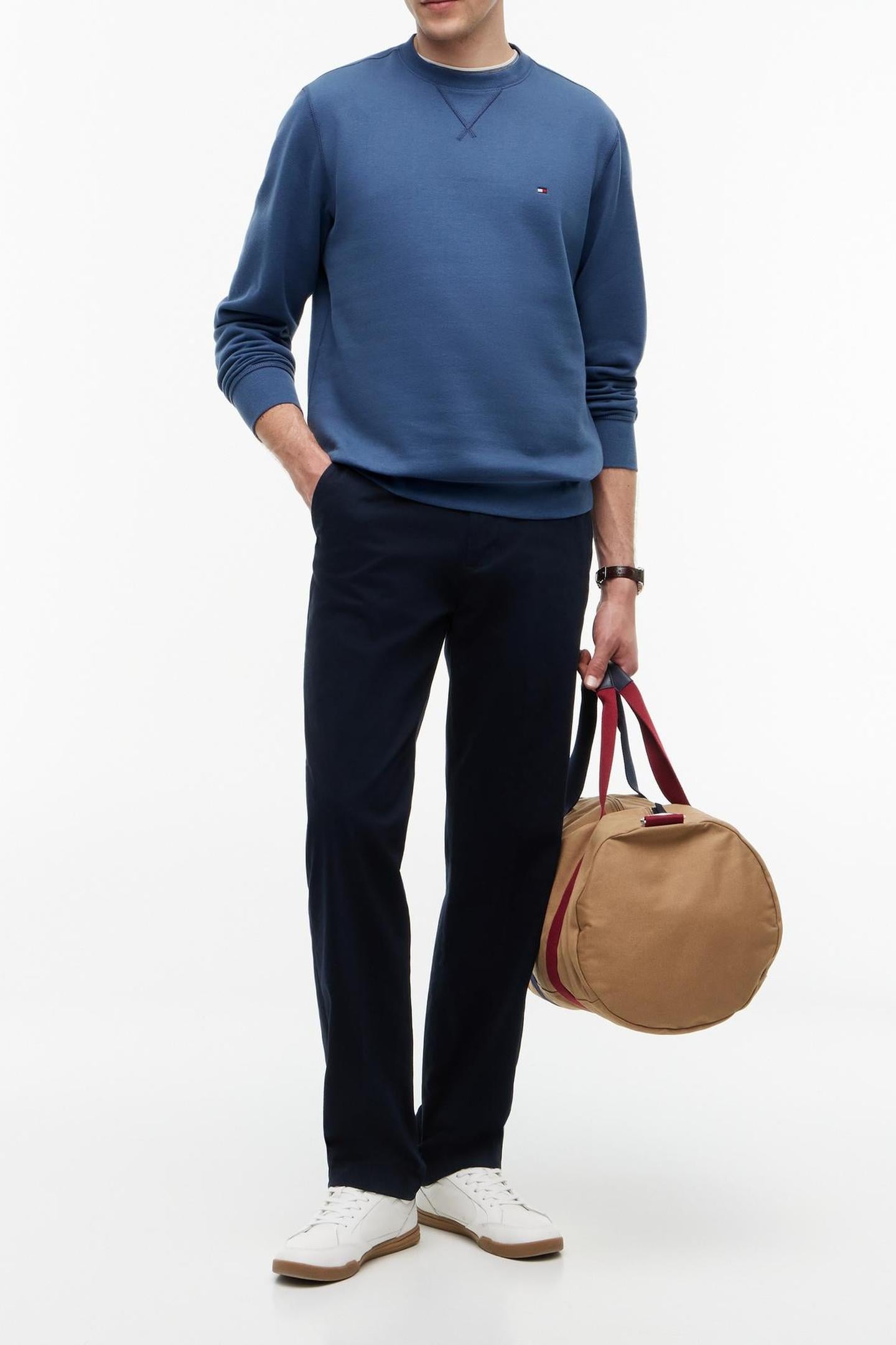 Tommy Hilfiger Essential Seasonal Fleece Aegean Sea Taglia: S | Maglioni a maglia Outlet | Uomo