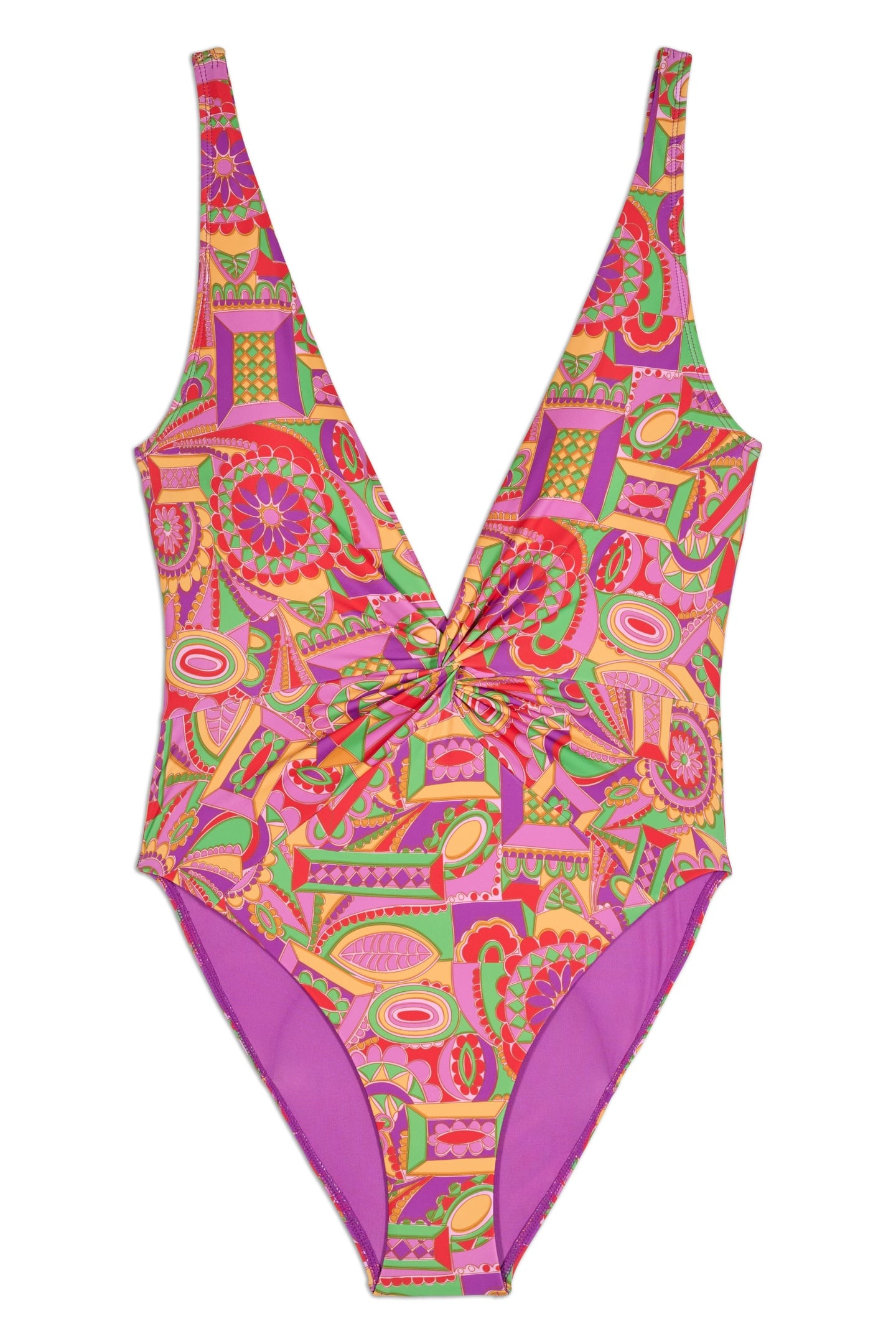 BA&SH One Piece Fuschia Maat: XS | Badpakken Outlet | Dames | Roze