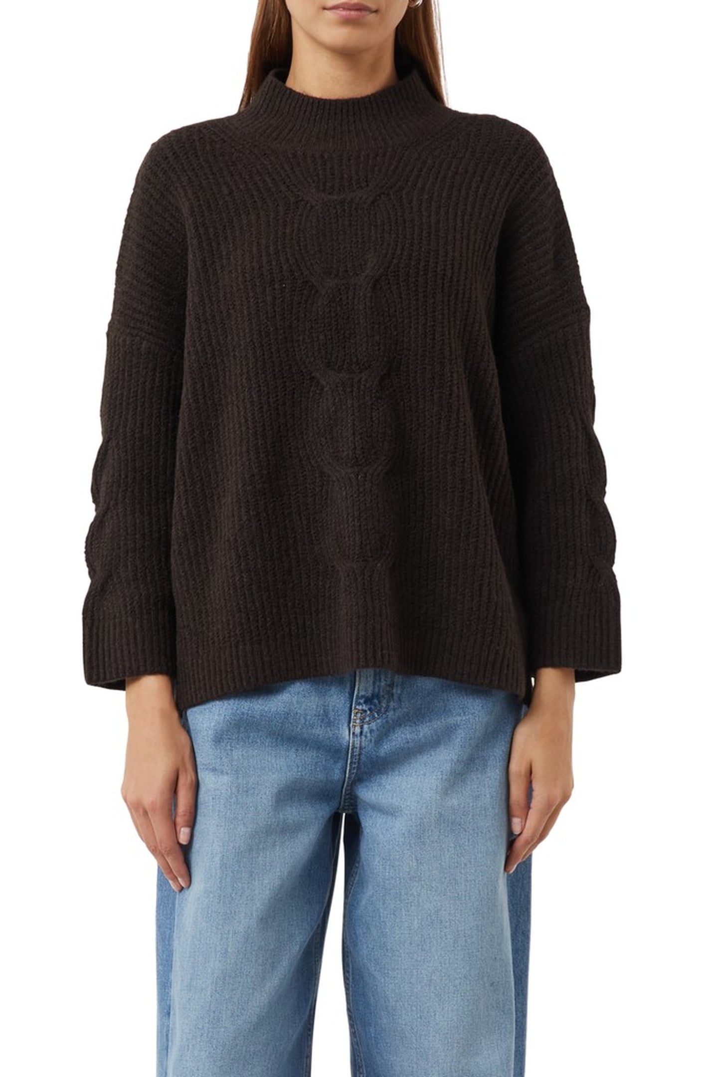 Comma  Pullover Brown Maat: L | Sweaters Outlet | Dames | Bruin
