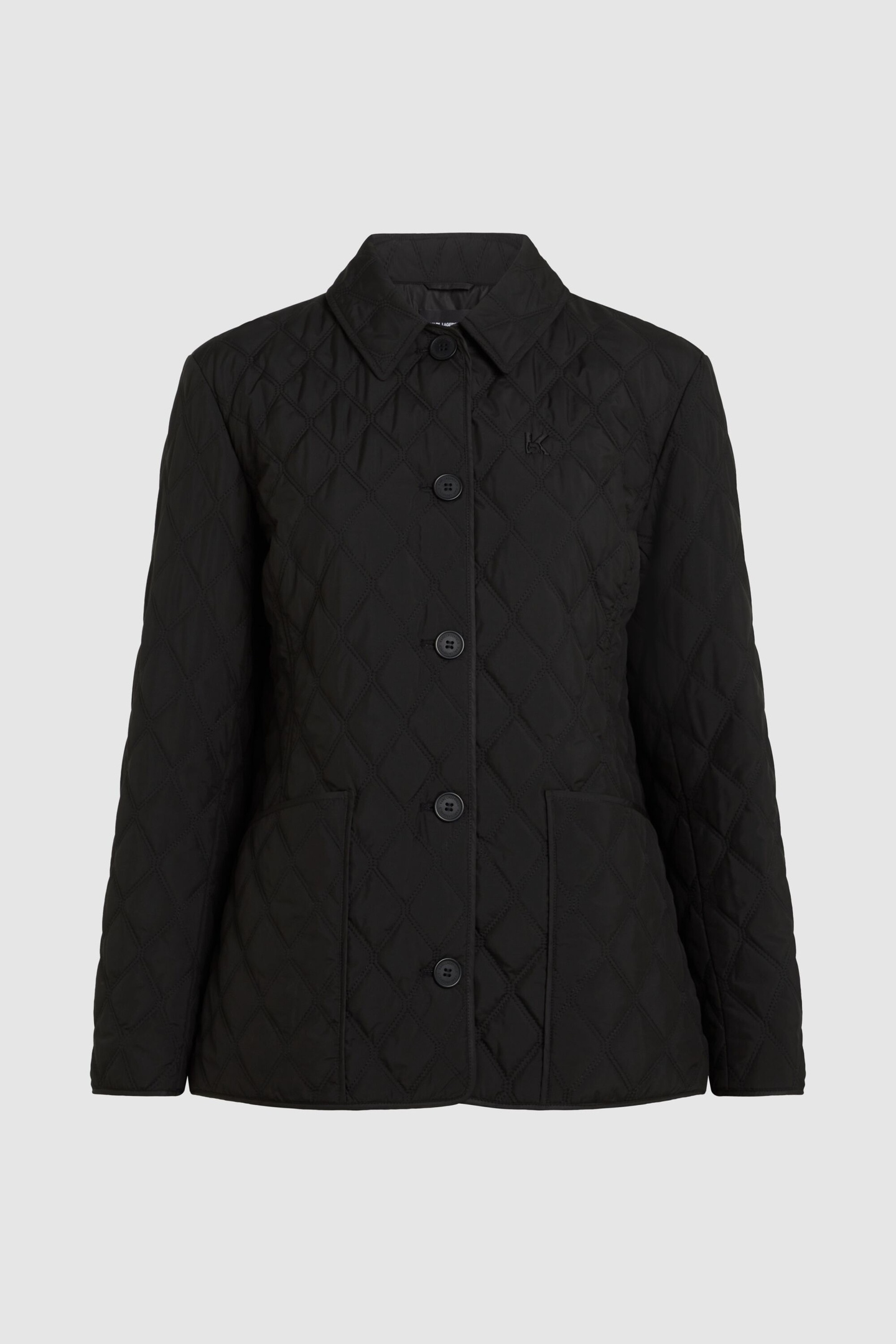 Karl Lagerfeld Diamond Quilt Light Jacket Black Taglia: S | Giacche Outlet | Donna | Nero
