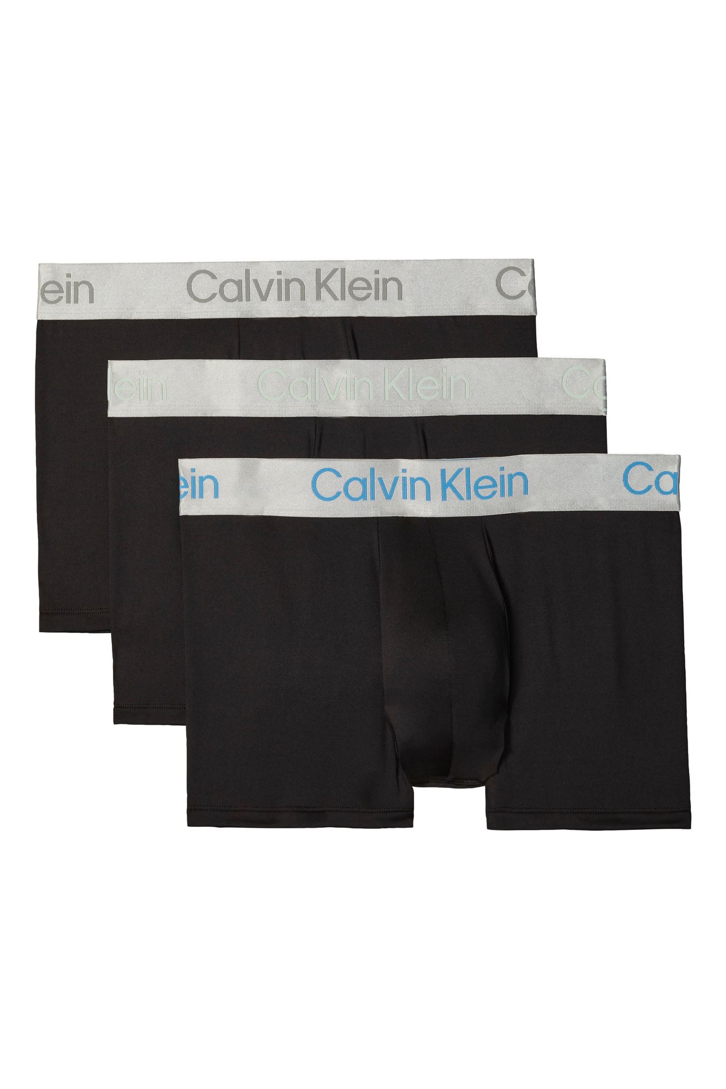 Calvin Klein Trunk 3-pack Black Body W/moon Mist Logo/black Taglia: XS | Biancheria intima Outlet | Uomo | Nero