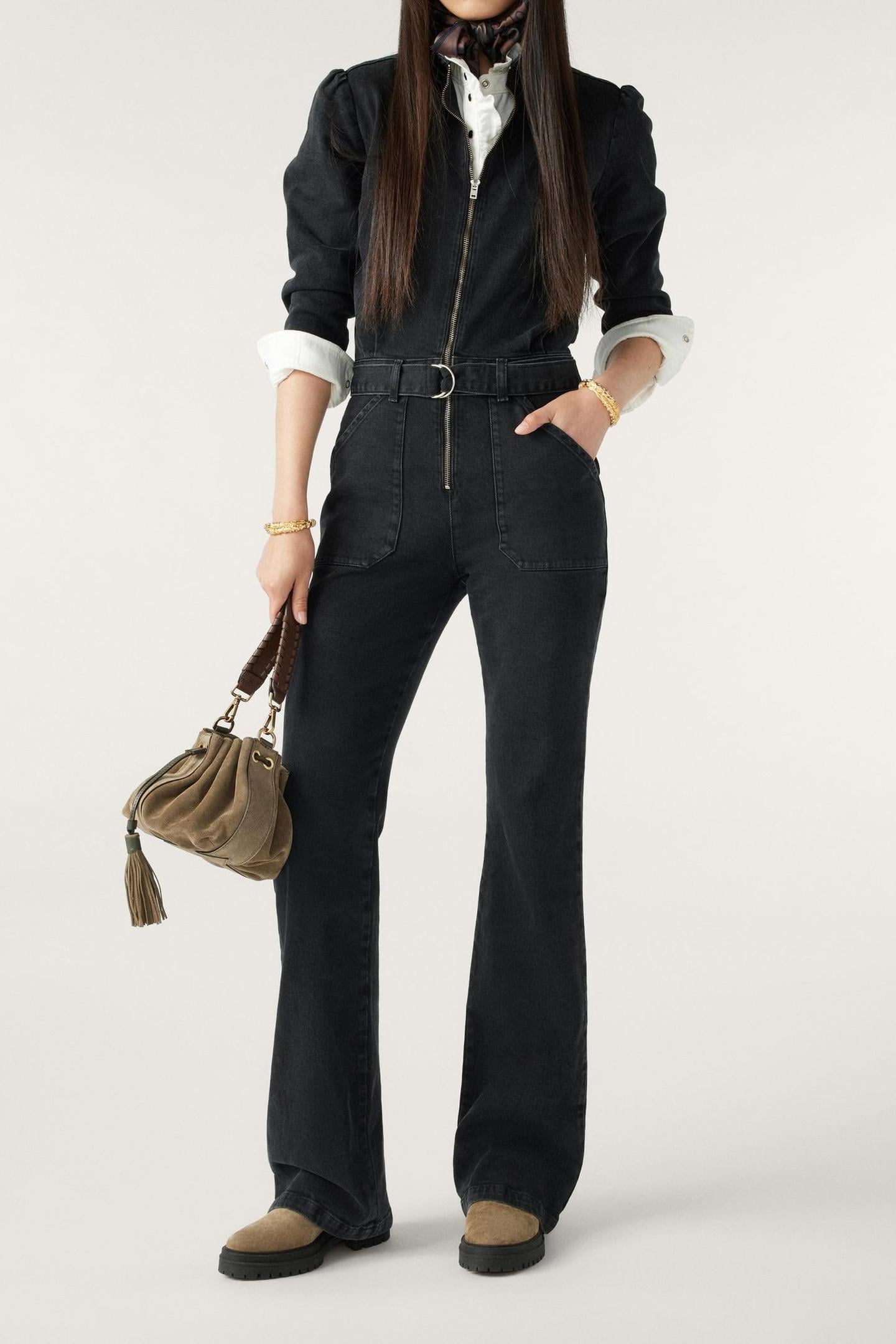 BA&SH Jumpsuit Blackstone Maat: 42 | Jumpsuits Outlet | Dames | Zwart
