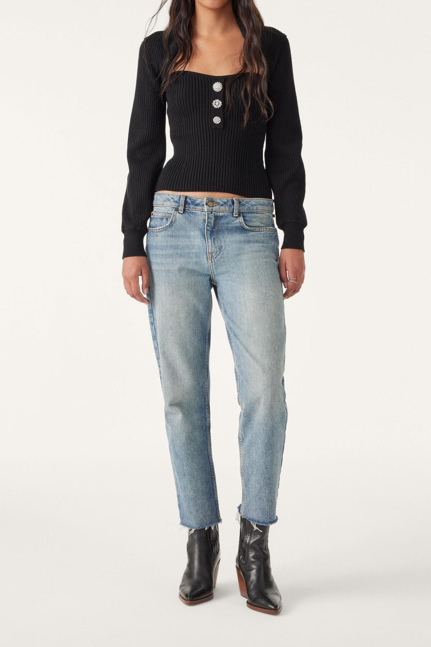 BA&SH Short Cardigan Black Maat: M | Sweaters Outlet | Dames | Zwart