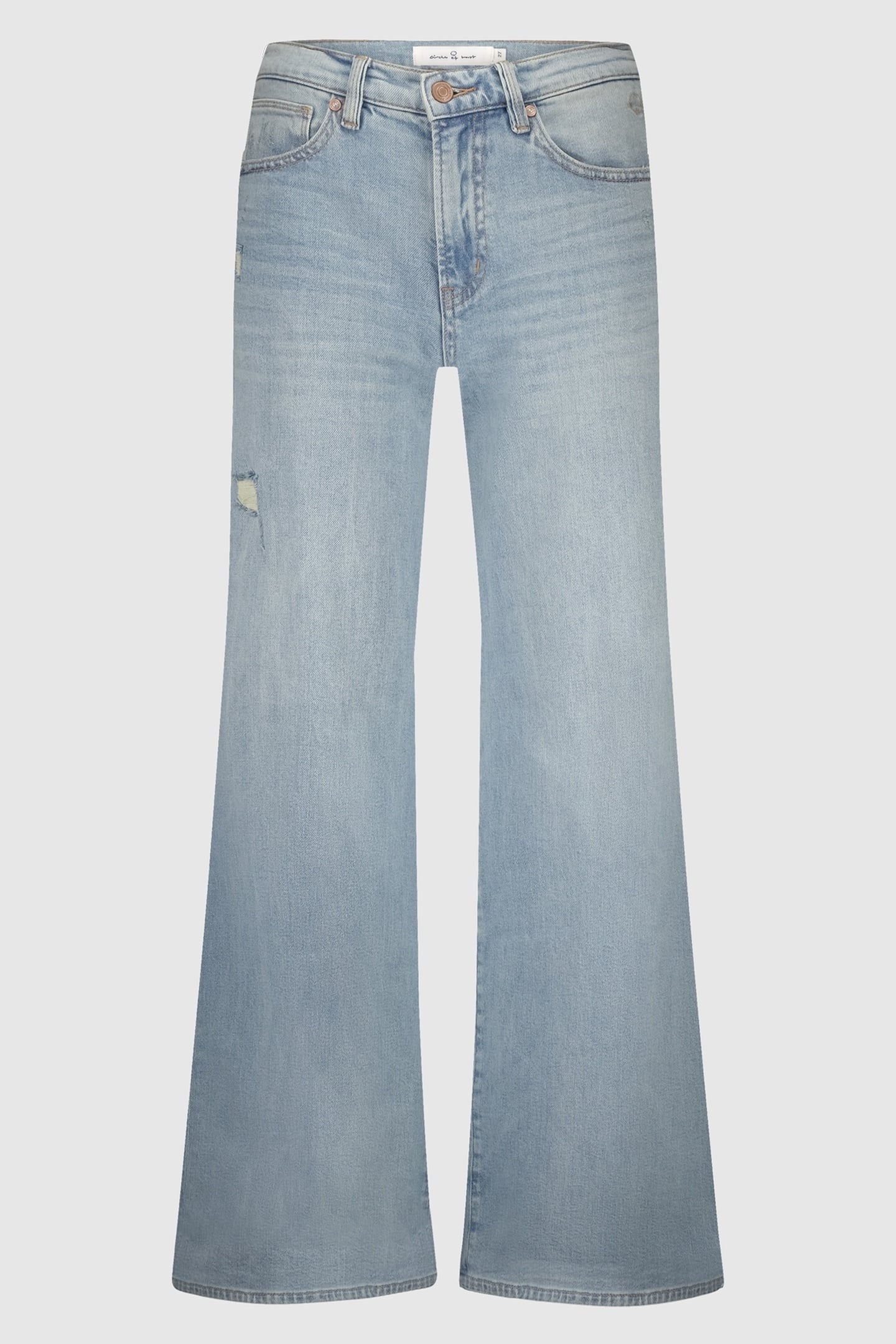 Circle of Trust Fabi Dnm Frostbite Blue Size: W30 | Wide-Leg & Flared Pants Outlet | Dames | Blauw