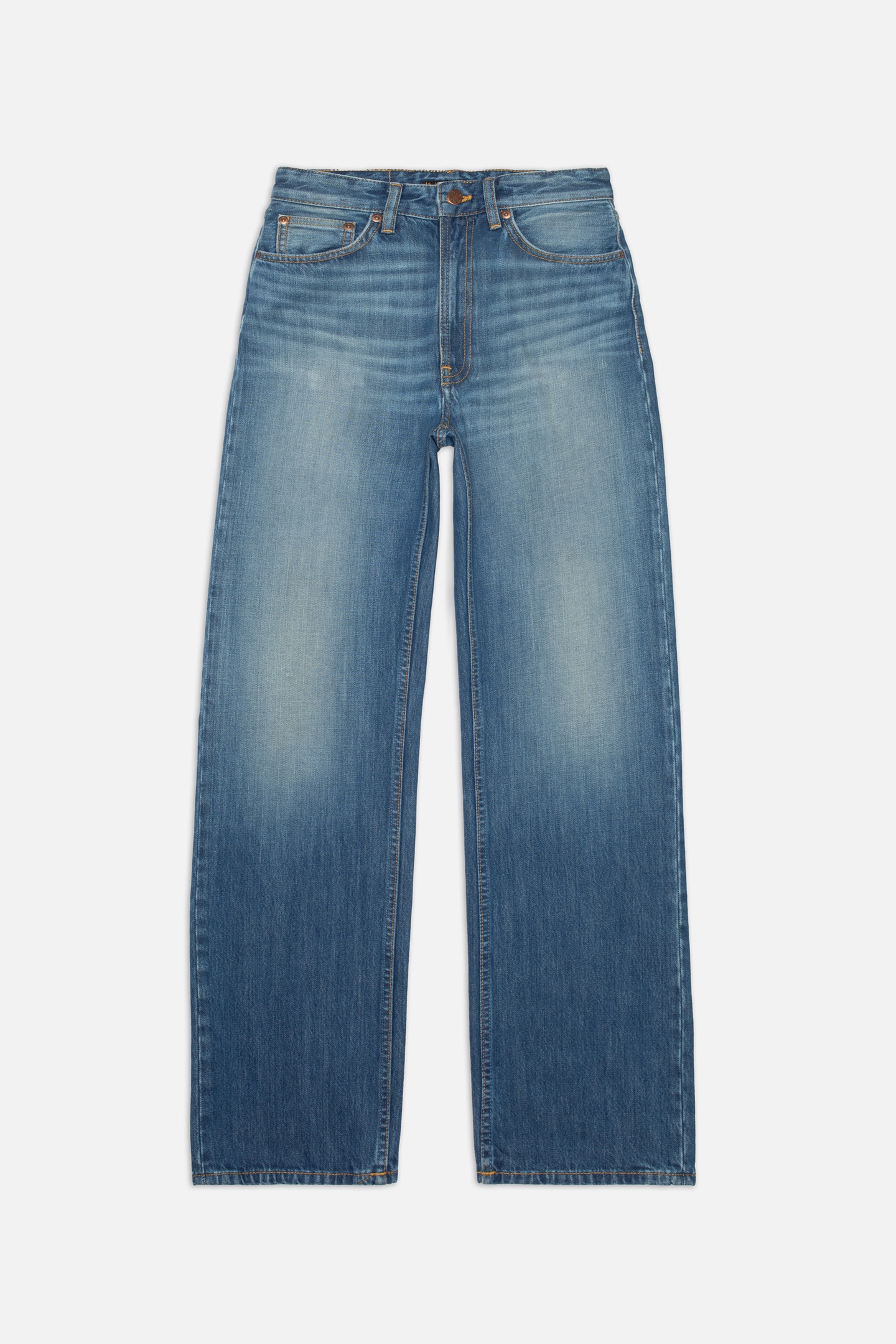 Nudie Jeans Clean Eileen Hazy Horizon Maat: W31L36 | Jeans Outlet | Dames | Blauw