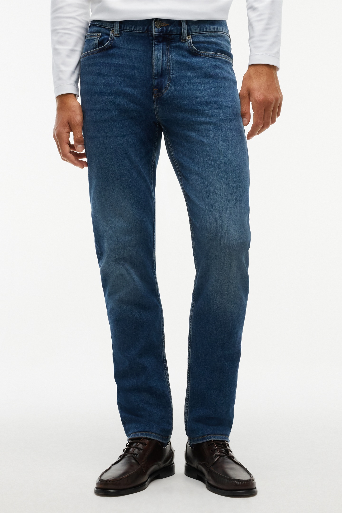 Tommy Hilfiger Core Bleecker Mid Blue Taglia: W31L34 | Jeans Slim Fit Outlet | Uomo | Blu