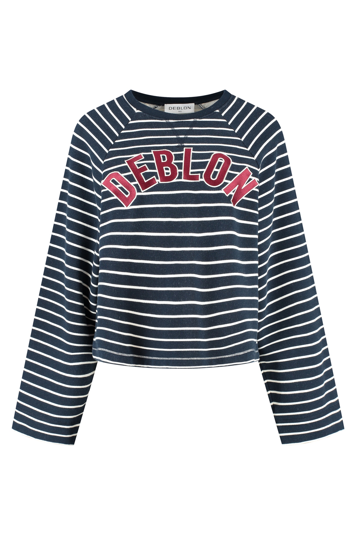 Deblon Dana Striped Sweater Navy Off White Talla: S | Sudaderas con Capucha Outlet | Mujer | Azul