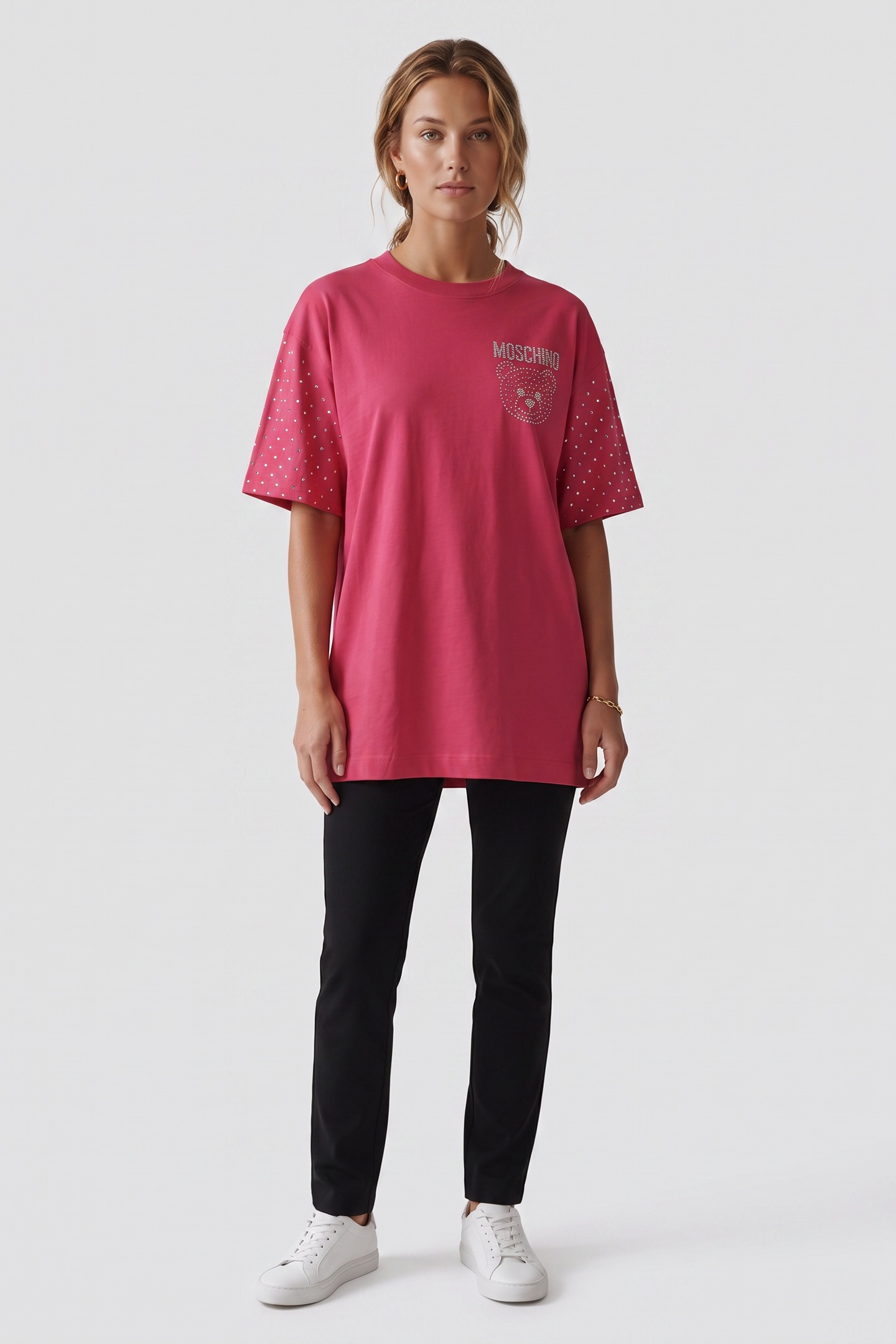 Moschino Dress Pink Maat: 38 | Blousejurken Outlet | Dames | Roze