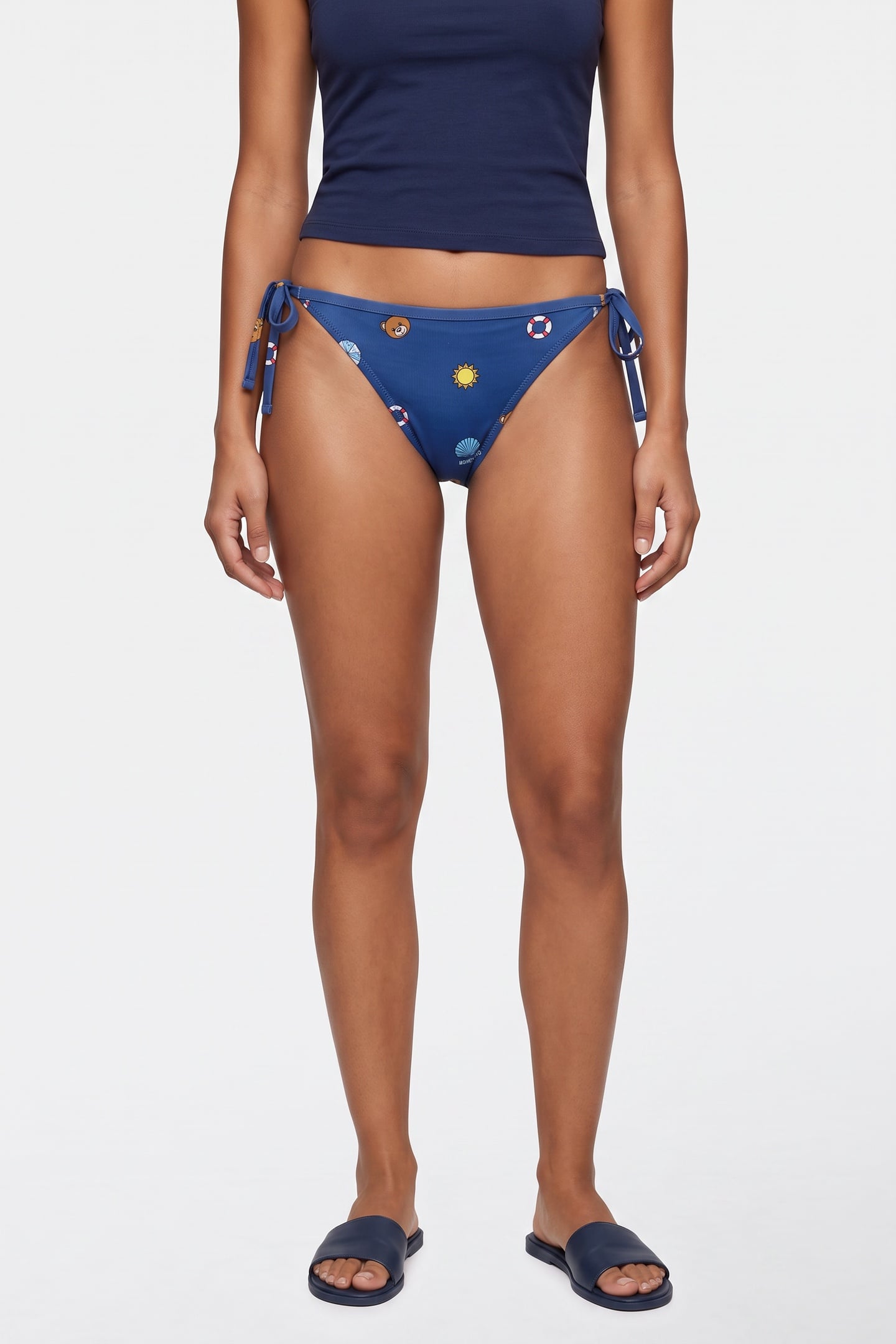 Moschino Slip Blue Maat: S | Bikini's Outlet | Dames | Blauw