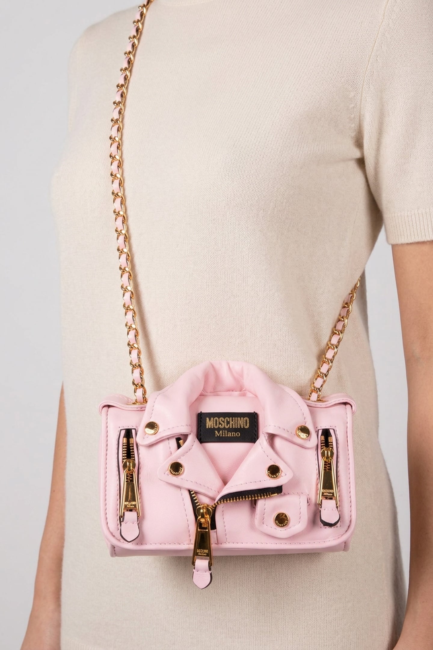 Moschino Wallet Pink Maat: OS | Tassen Outlet | Dames | Roze