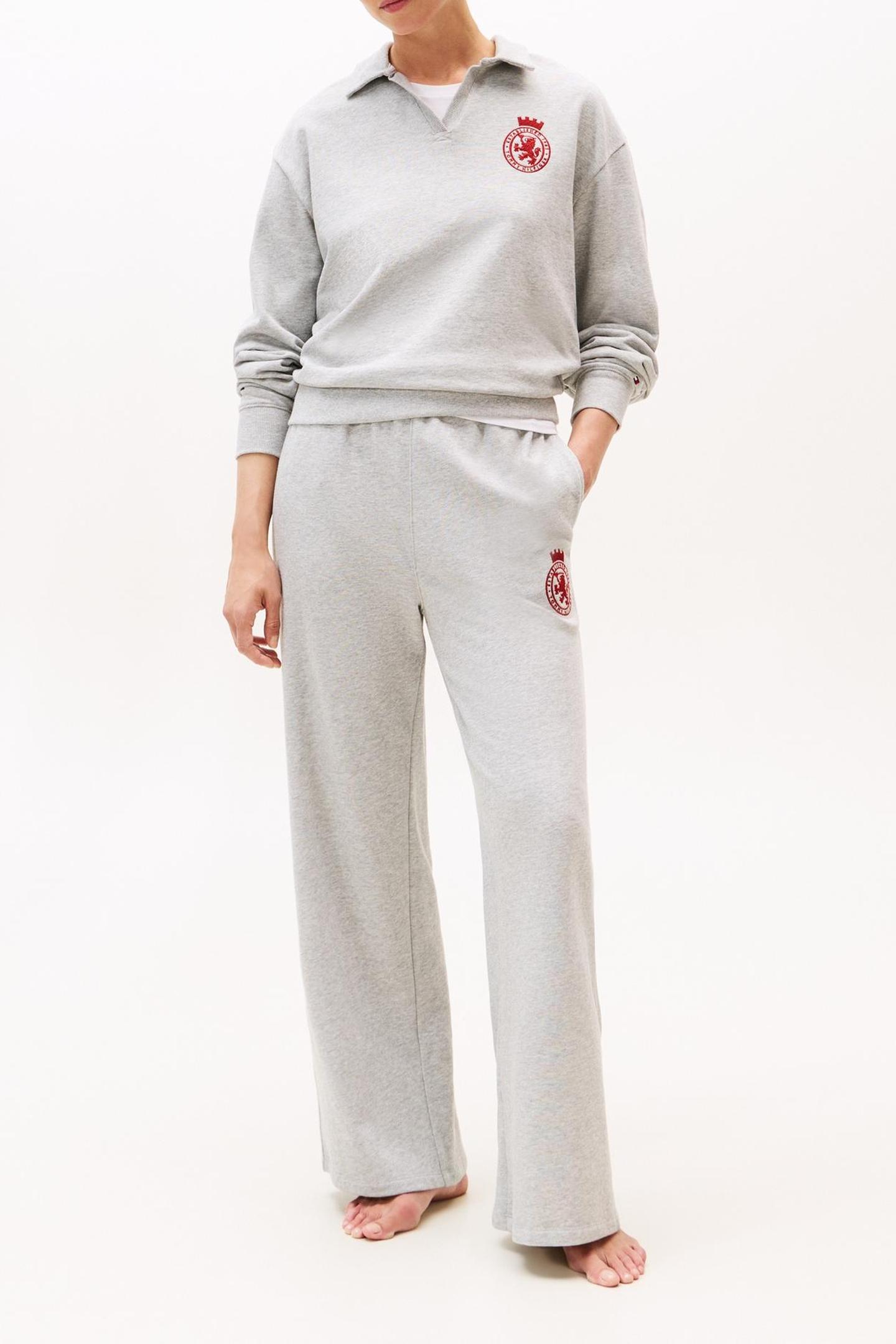 Tommy Hilfiger Sweater Light Grey Heather Taglia: L | Maglioni a maglia Outlet | Donna | Grigio