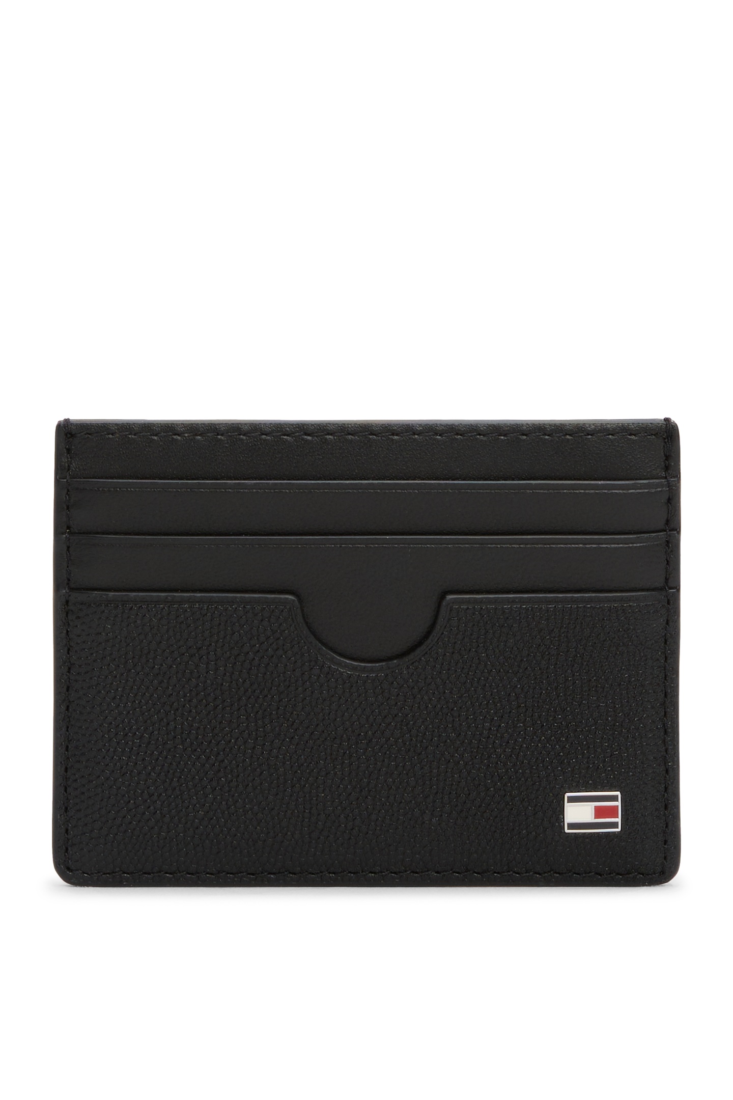 Tommy Hilfiger Th Flag Cc Holder Black Size: OS | Wallets &amp; Cardholders Outlet | Heren | Zwart