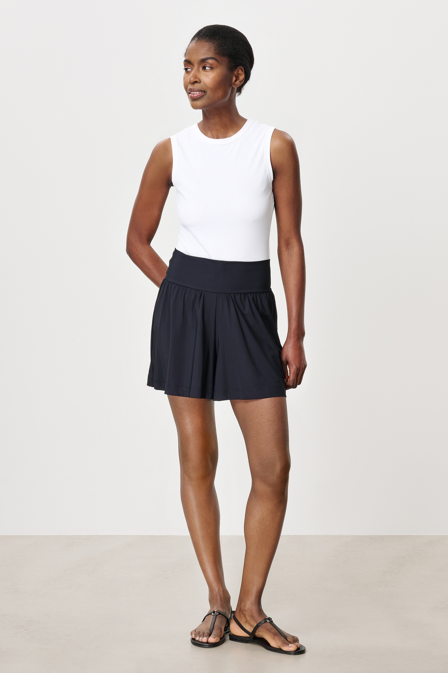 TRVL DRSS Erie Shorts Black Maat: XS | Korte Broeken Outlet | Dames | Zwart