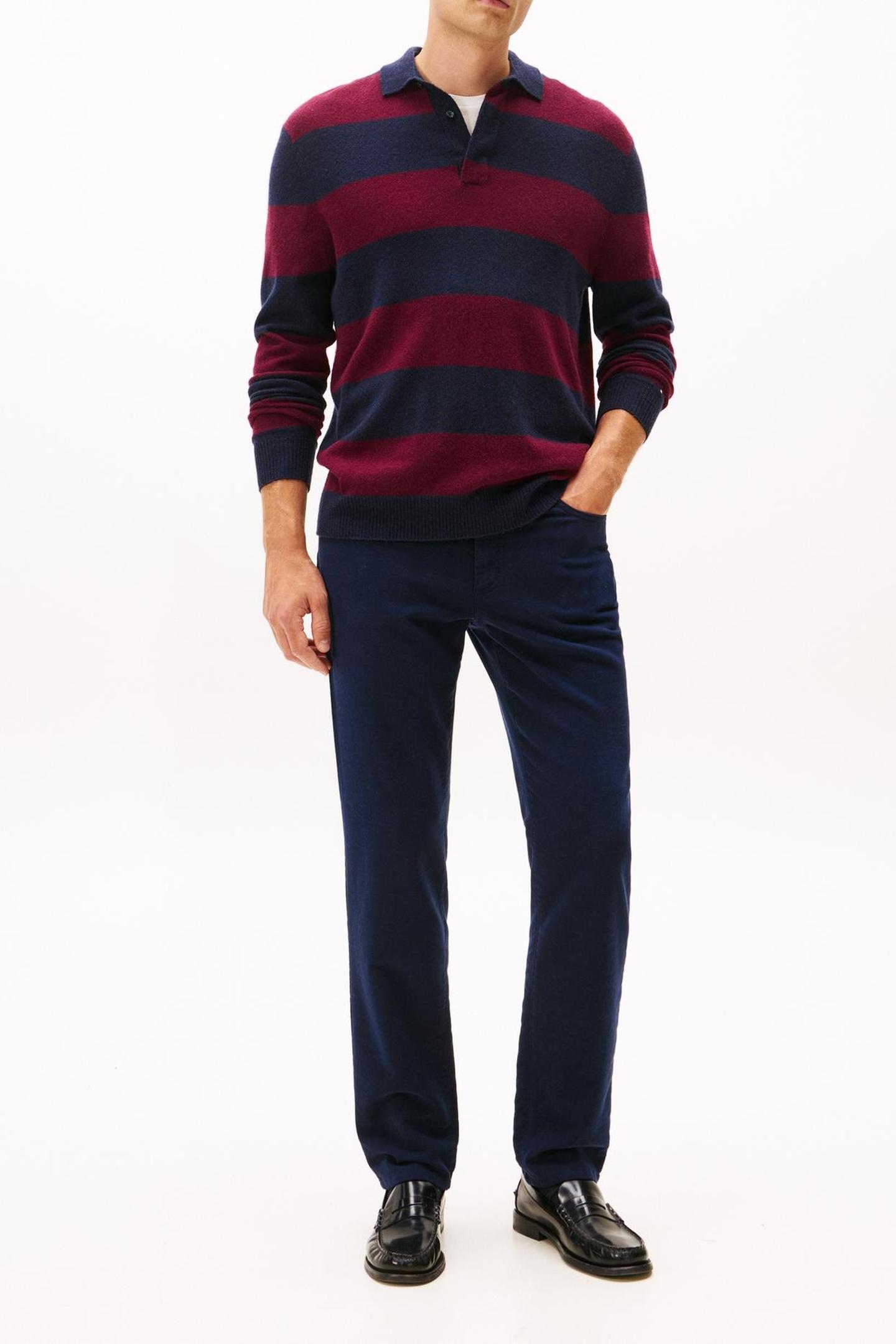 Tommy Hilfiger Denton 5pkt Moleskin Dark Night Navy Taglia: W34L34 | Pantaloni chino Outlet | Uomo | Nero