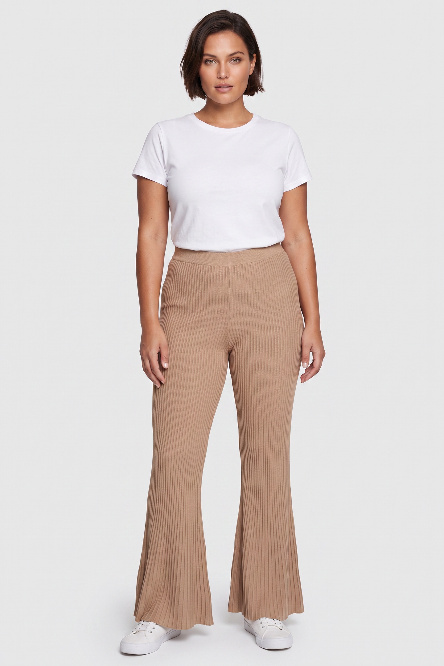 Moschino Trousers Beige Maat: 40 | Wijde Broeken Outlet | Dames | Beige