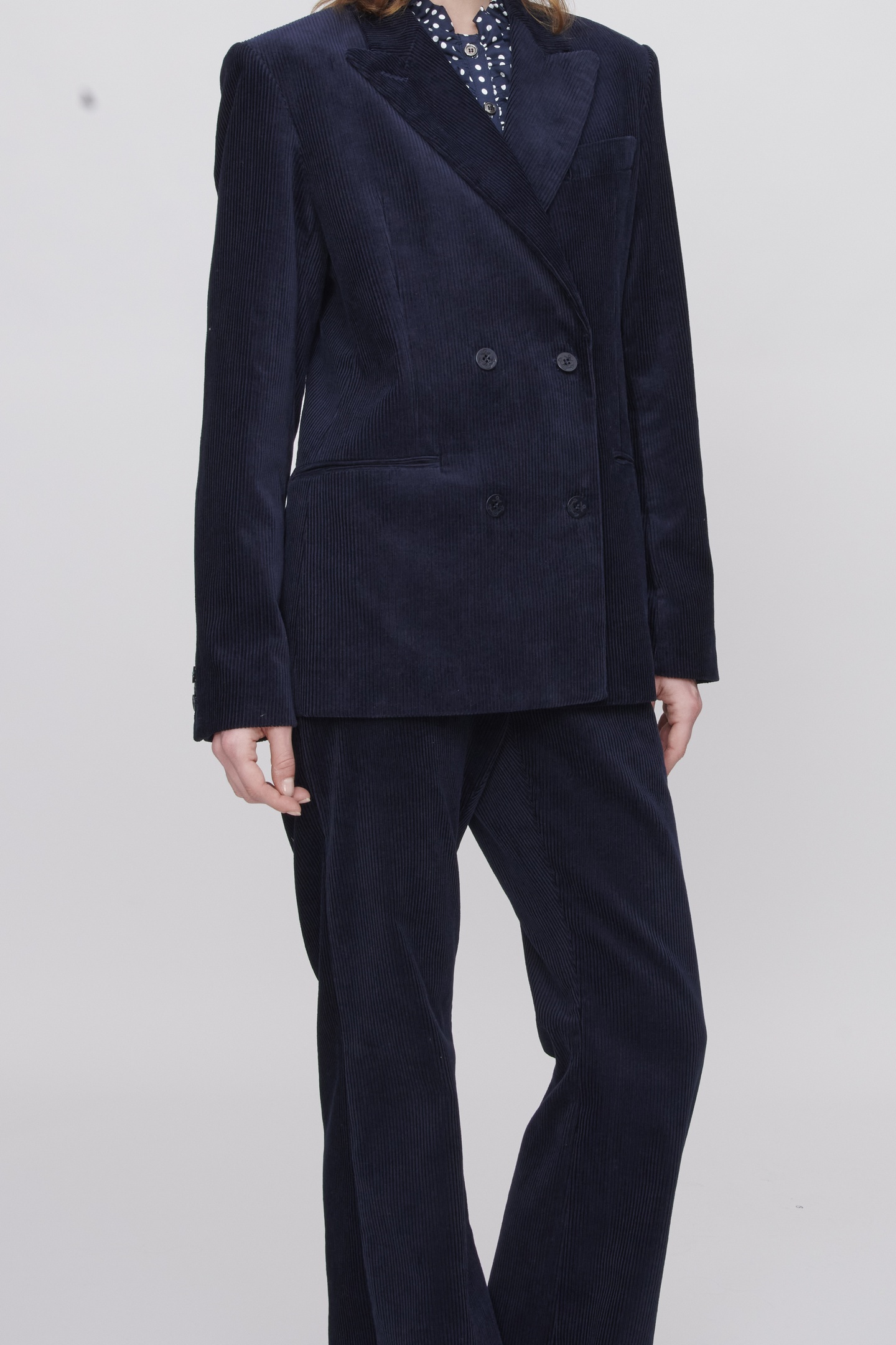 A.P.C. Jacket Lucy Dark Navy Maat: 38 | Blazers Outlet | Dames | Blauw