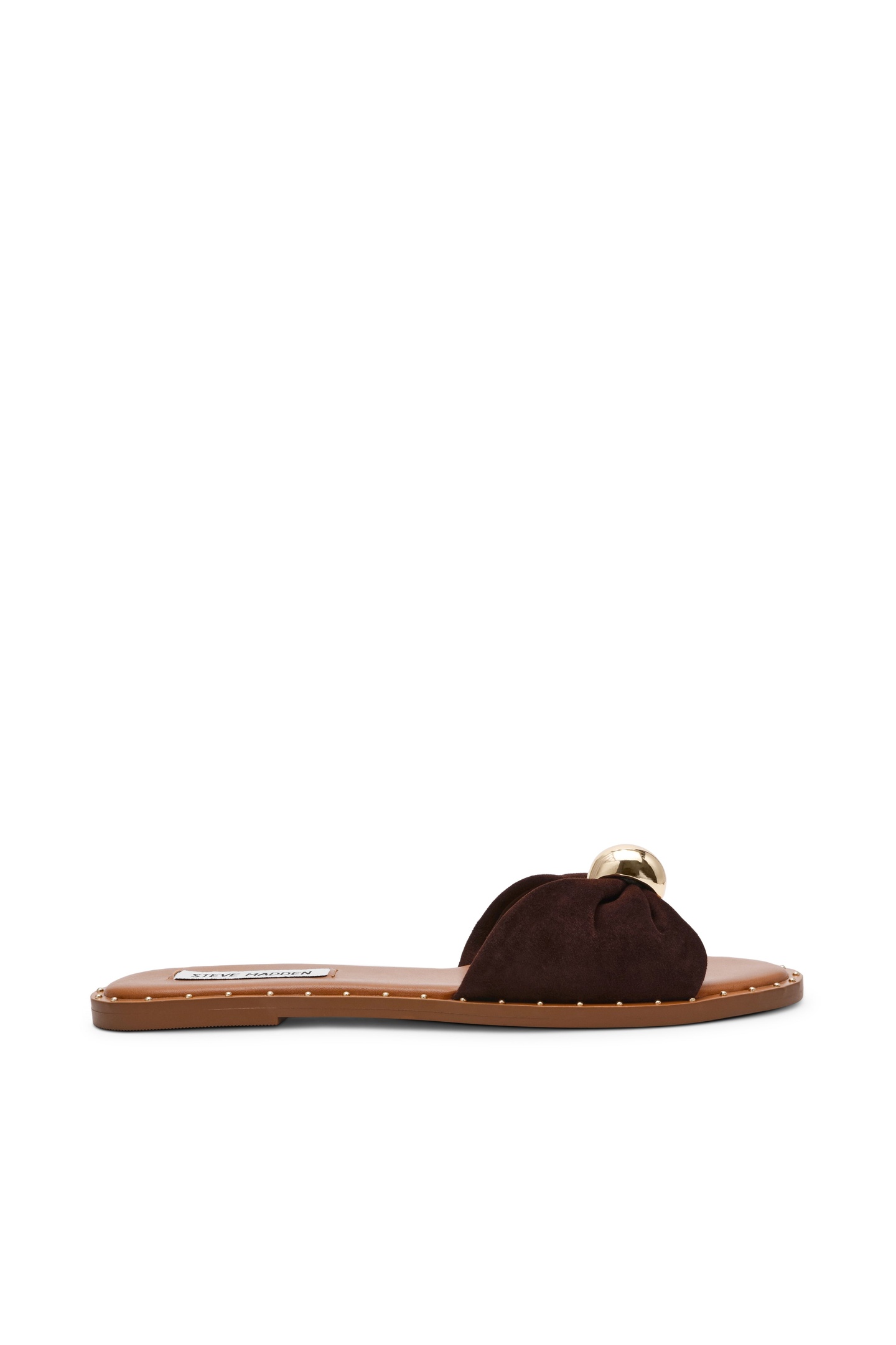 Steve Madden Dipsy-cn Sandals Brown Suede Maat: 36 | Sandalen Outlet | Dames | Bruin