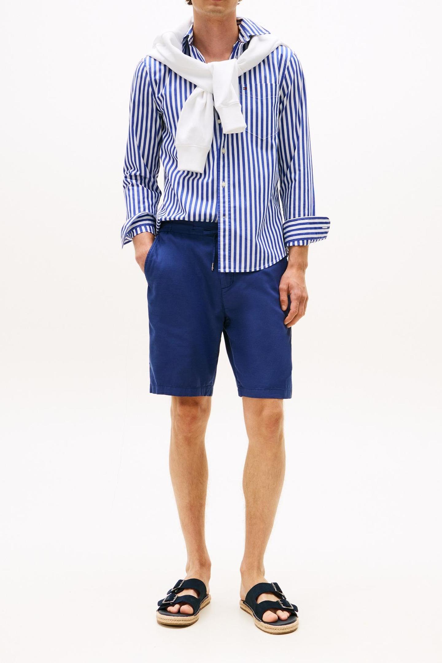Tommy Hilfiger Mercer 7 Washed Shorts Preppy Navy Maat: W29 | Korte Broeken Outlet | Heren | Blauw