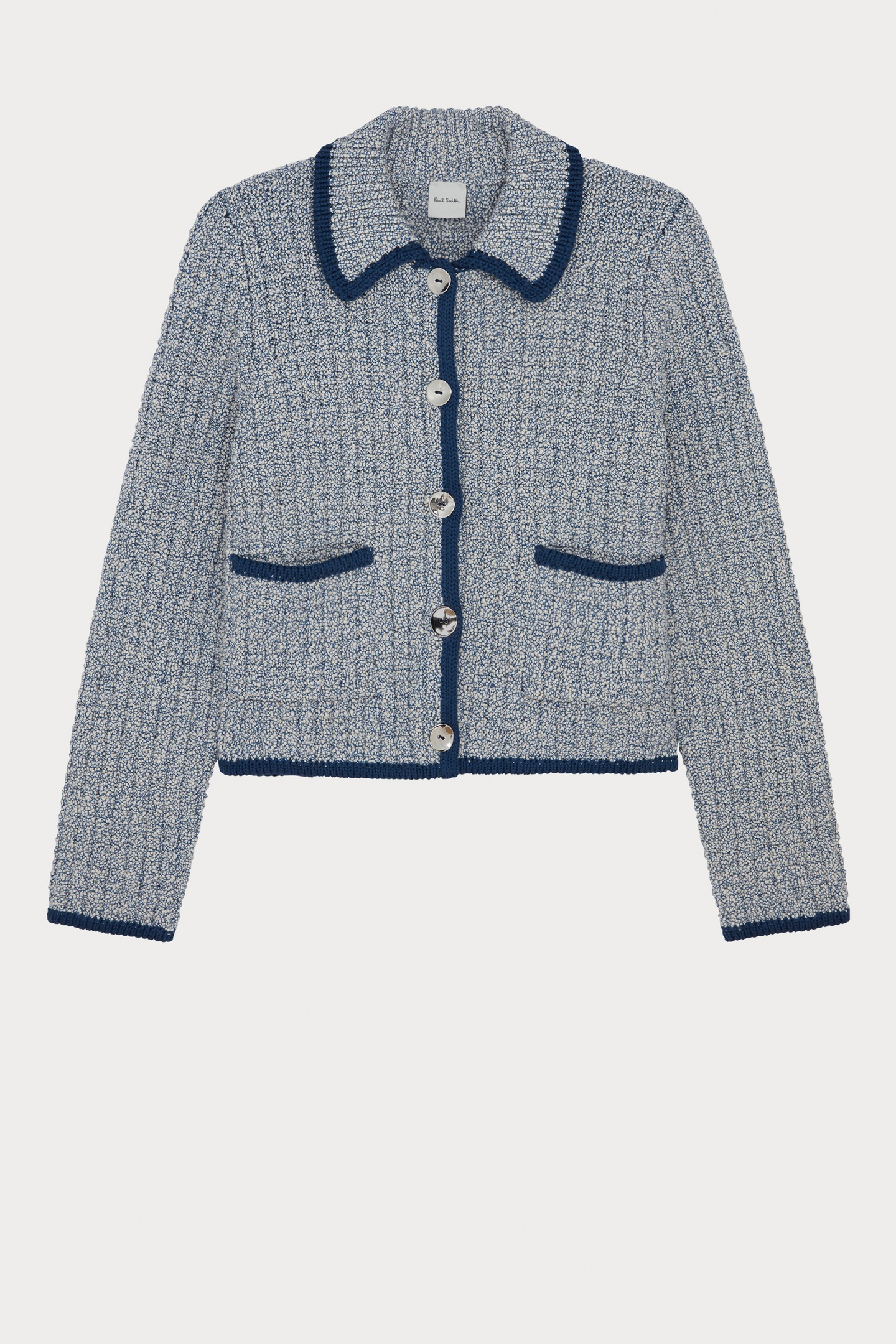 Paul Smith Womens Knitted Jacket Indigo Maat: S | Blazers Outlet | Dames | Blauw