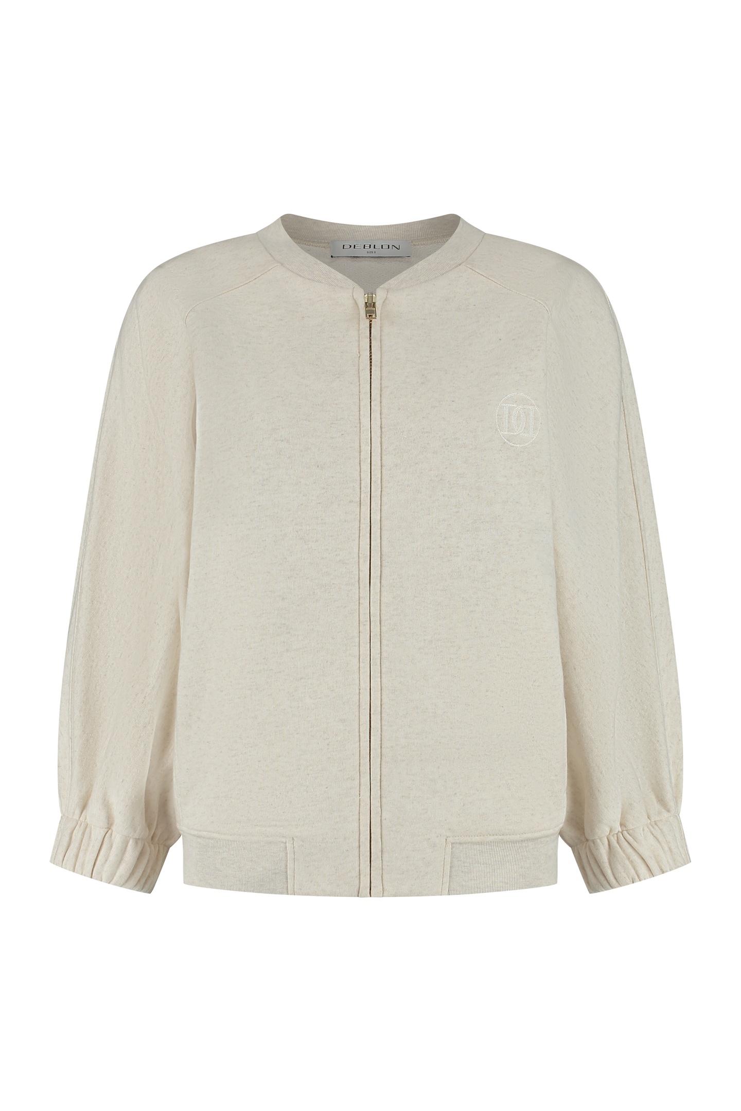 Deblon Flora Cardigan Sand Melange Taglia: XL | Bomber Outlet | Donna | Marrone