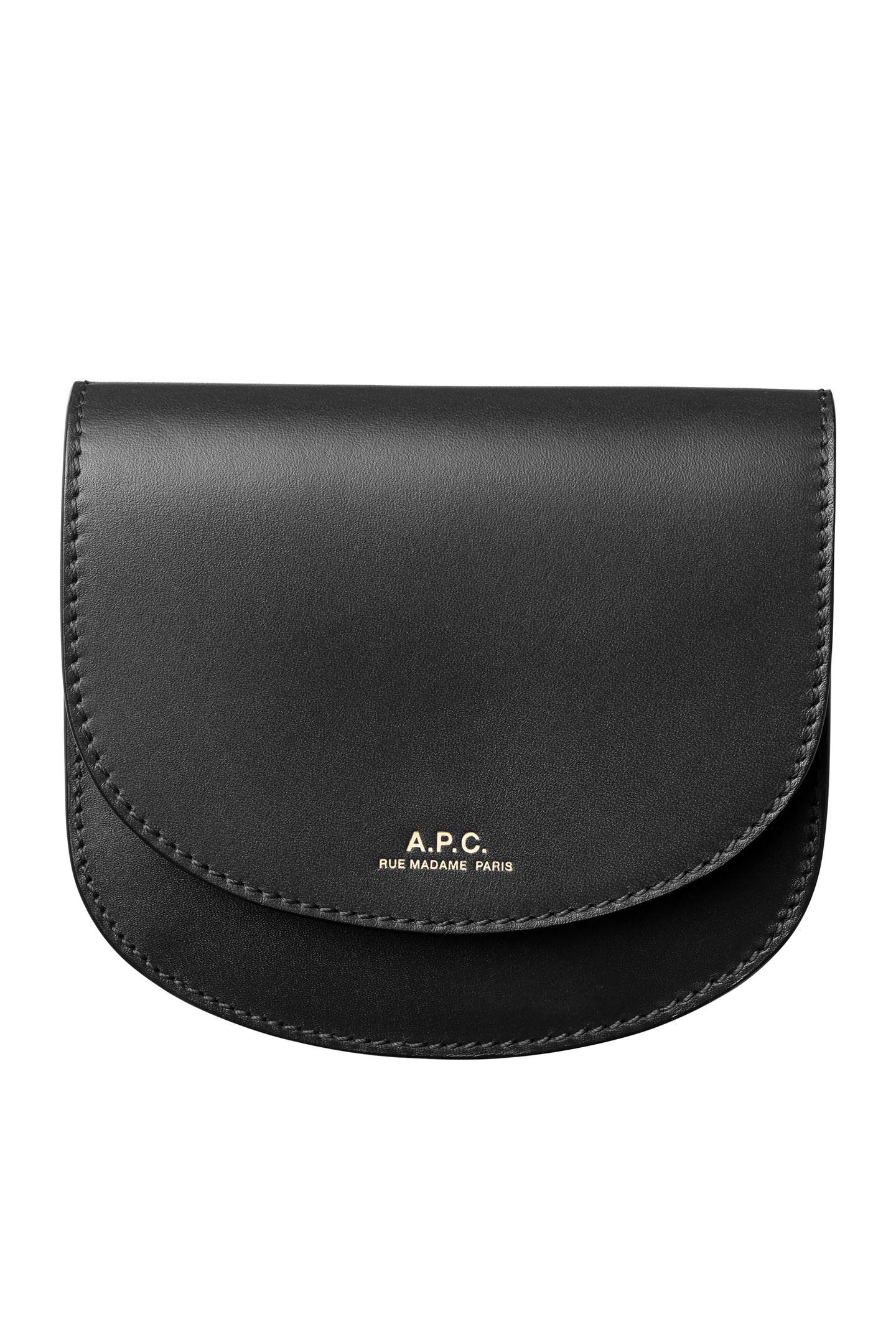 A.P.C. Compact Wallet Geneve Black Maat: OS | Portemonnees Outlet | Dames | Zwart
