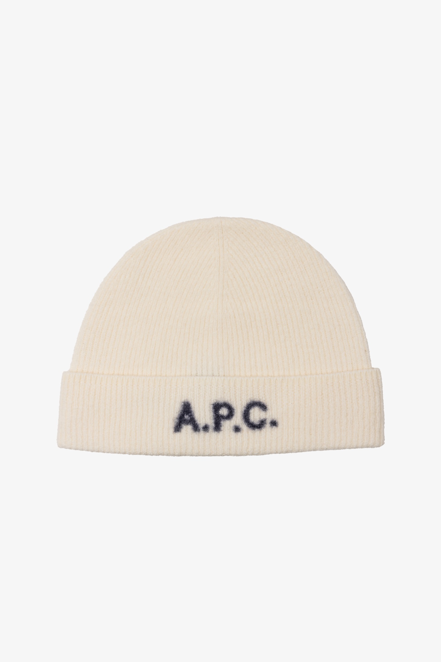 A.P.C. Unisex Bonnet Harry Ecru Maat: S | Hoeden Outlet | Unisex | Ecru