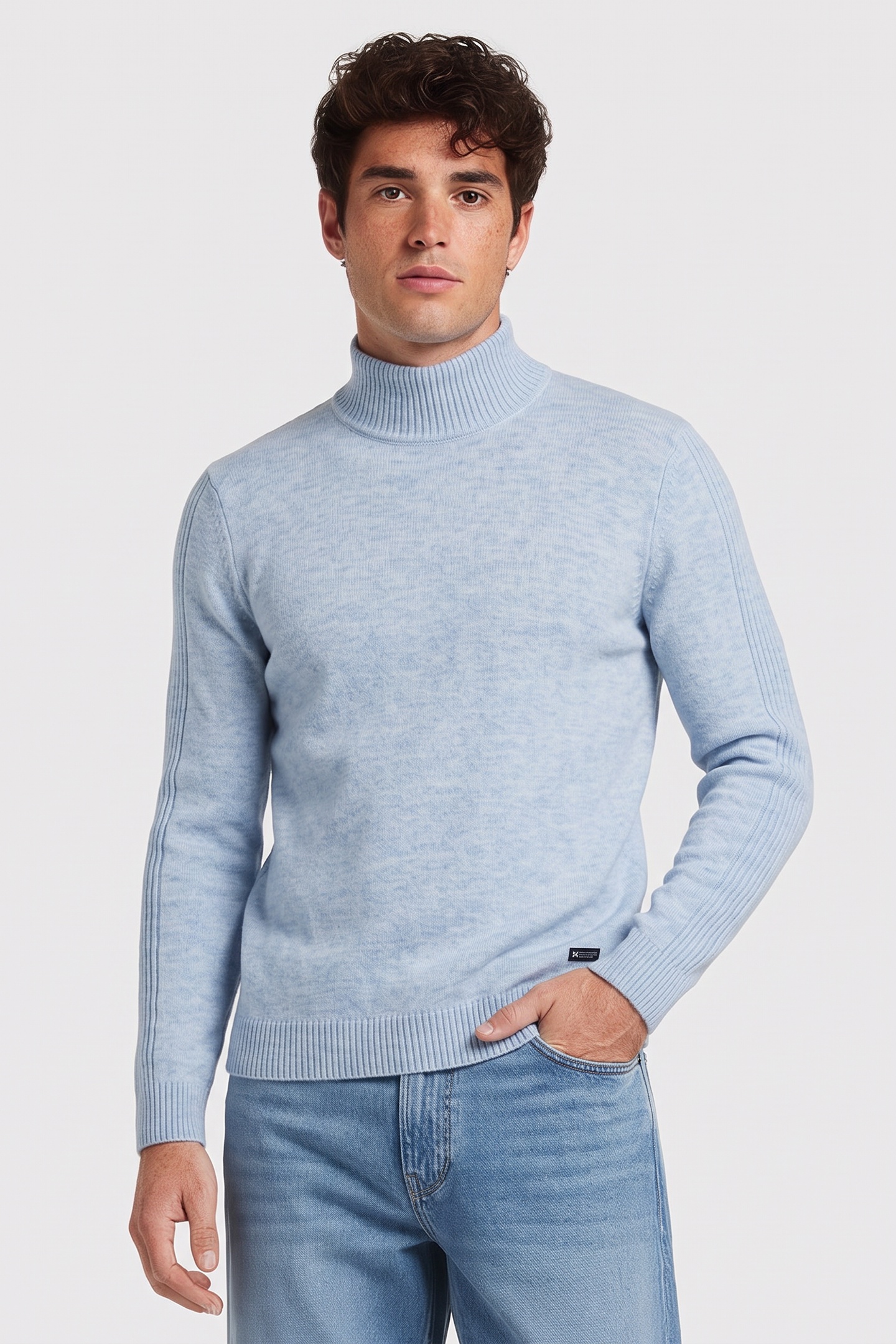 s.Oliver  Pullover Blue Maat: L | Coltruien Outlet | Heren | Blauw