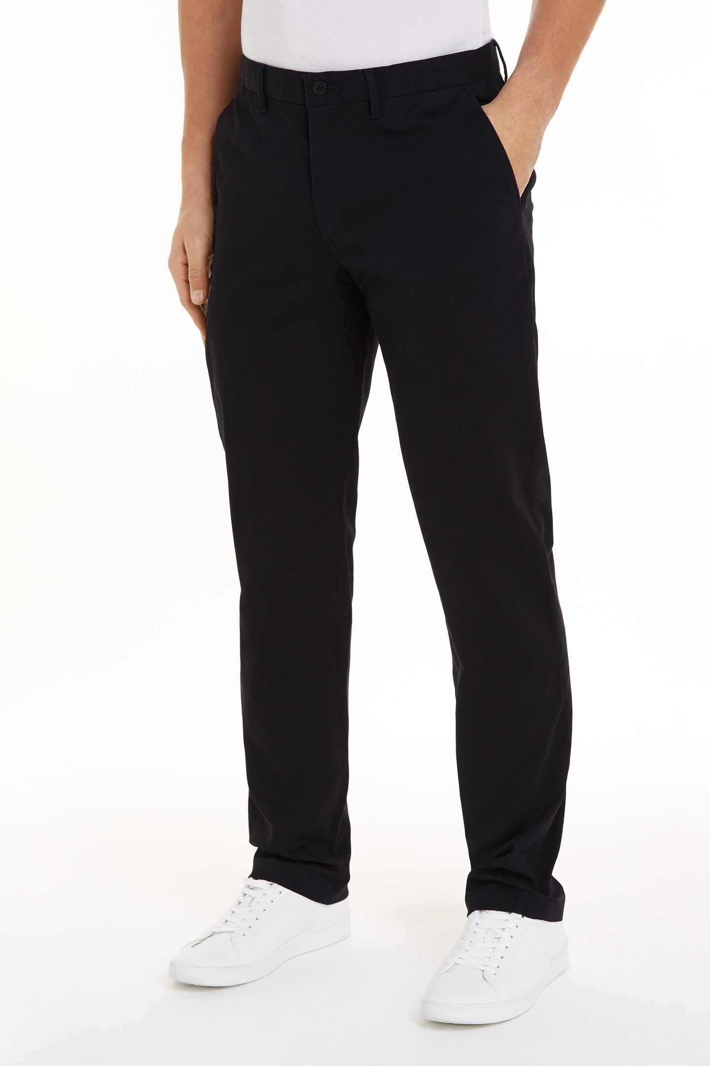 Tommy Hilfiger Denton 1985 Pima Cotton Black Taglia: W29L32 | Pantaloni chino Outlet | Uomo | Nero