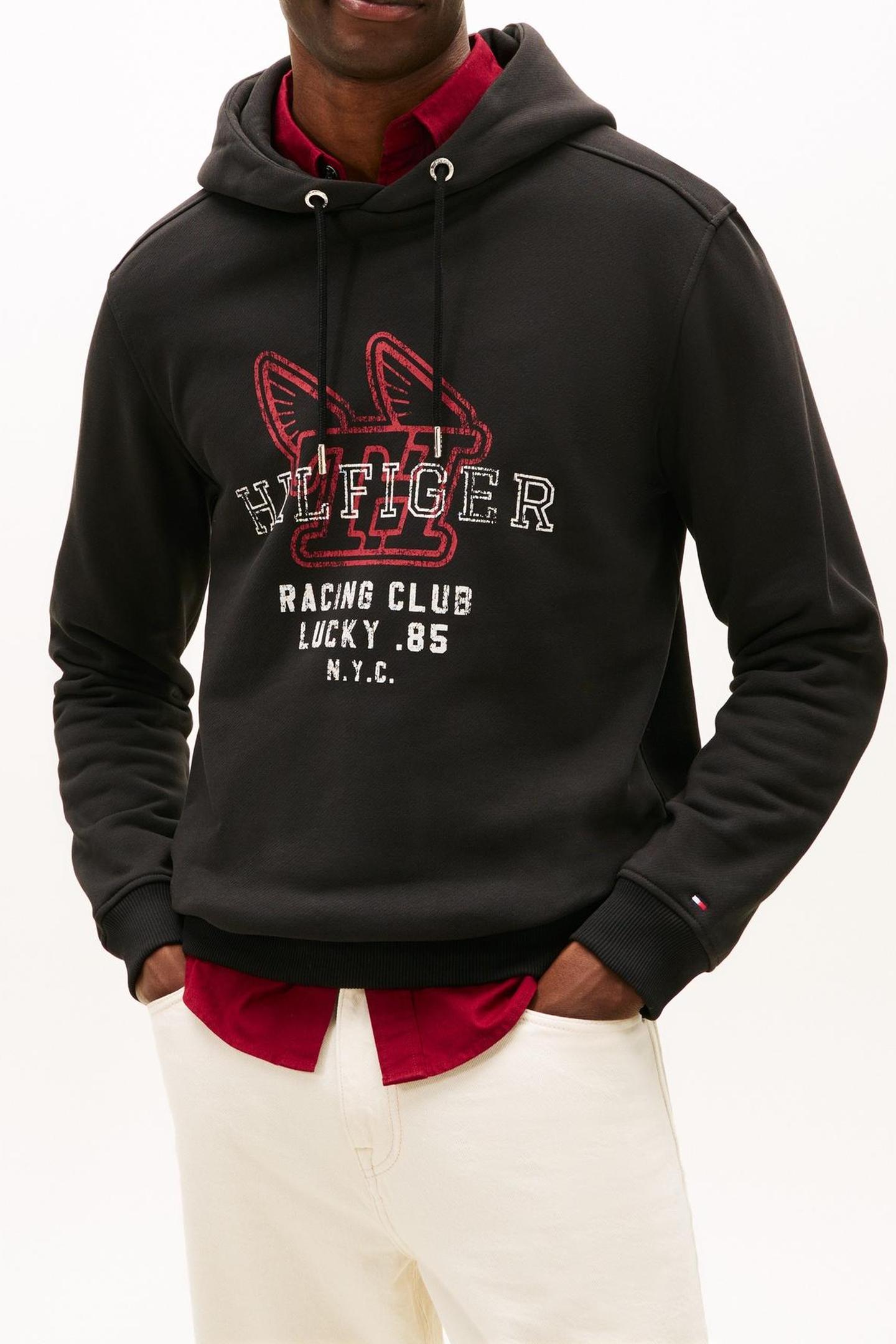 Tommy Hilfiger Modern Ath Graphic Black Taglia: M | Maglioni a maglia Outlet | Uomo | Nero