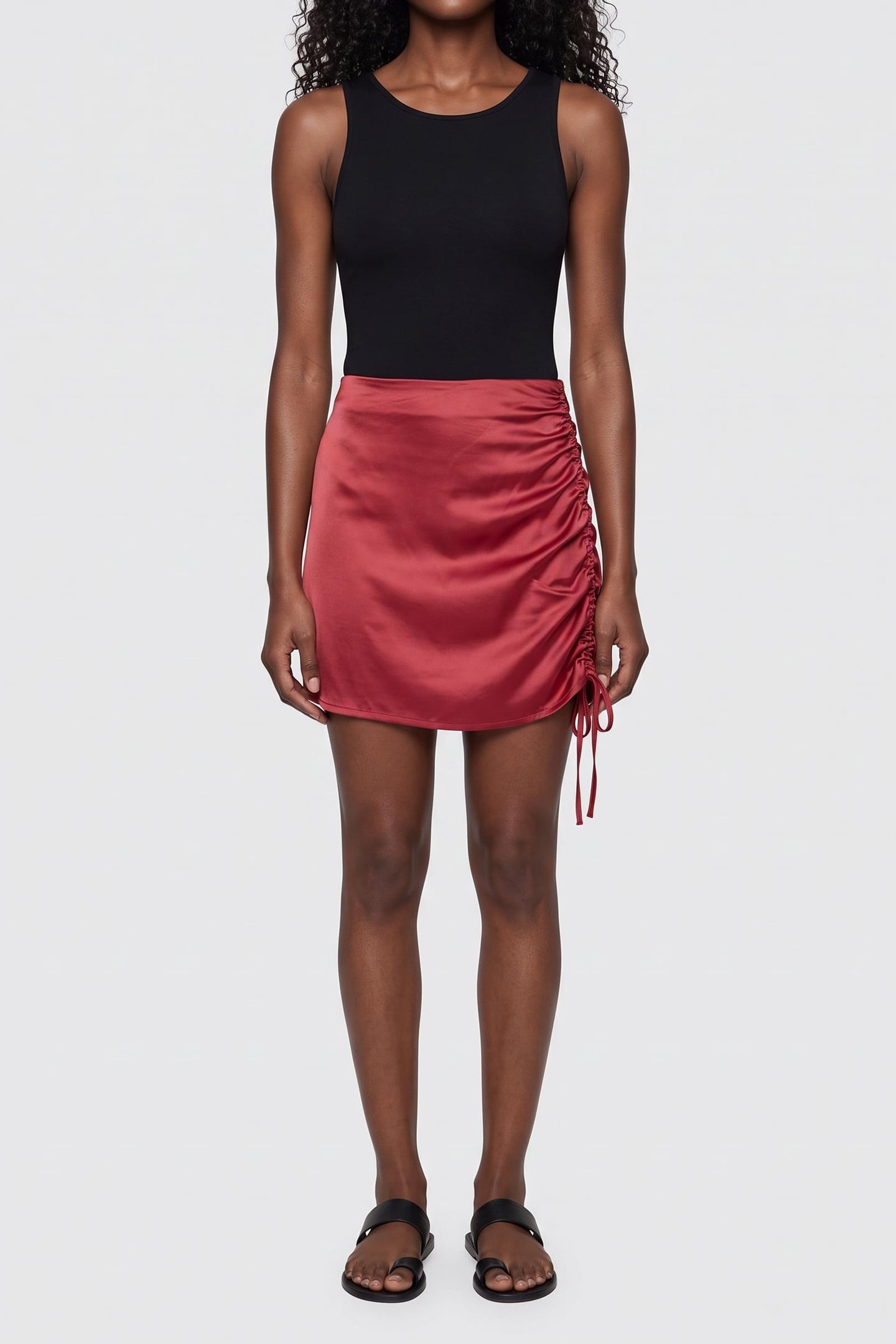 BA&SH Mini Skirt Brique Maat: XS | Mini Rokken Outlet | Dames
