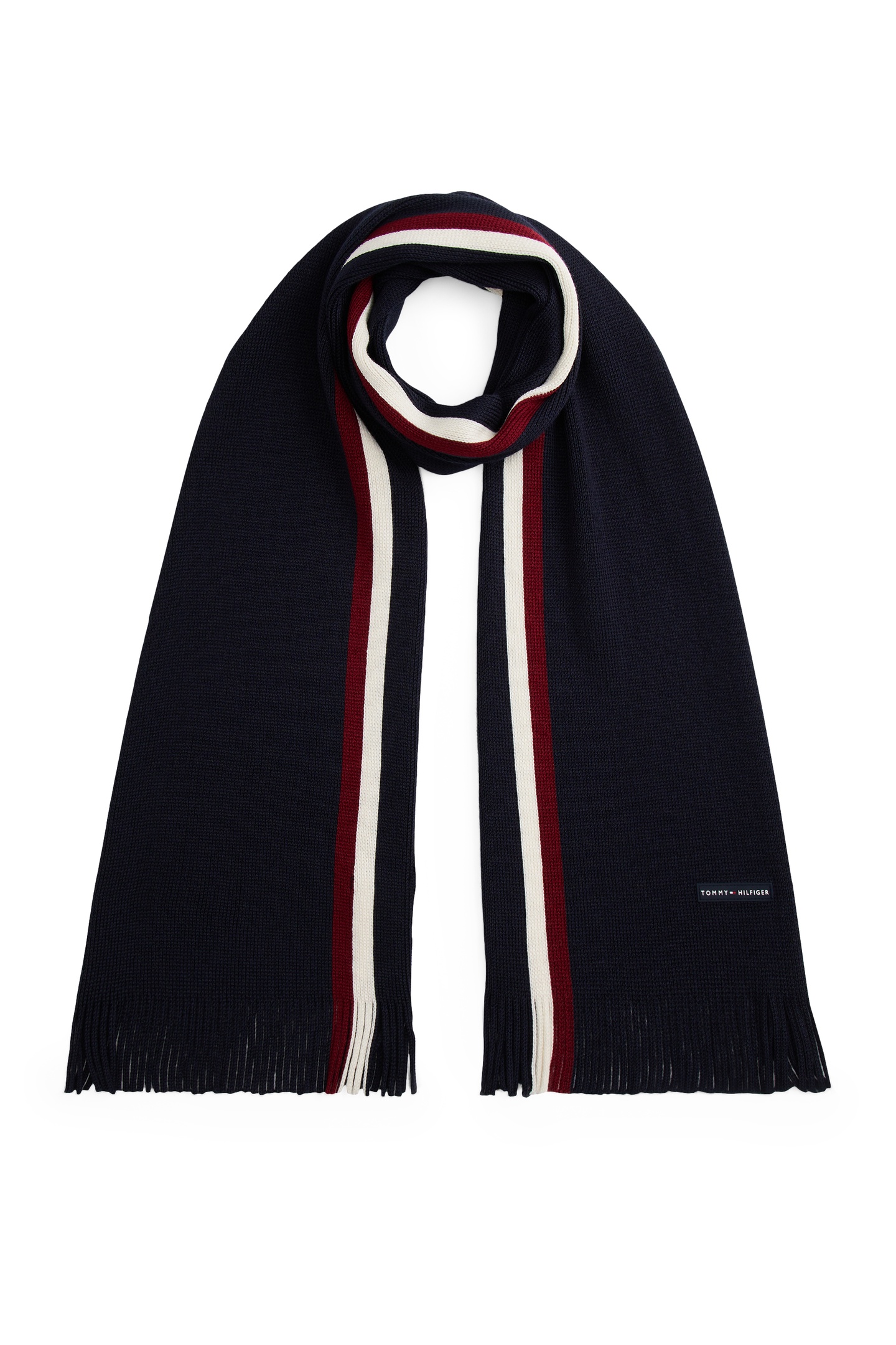 Tommy Hilfiger Th Rwb Rachelle Scarf Space Blue size OS | Scarves Outlet | Men | Blue