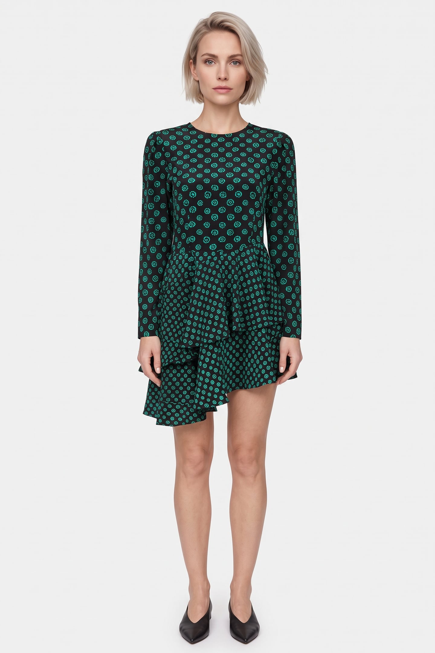 RE/DONE Tiered Mini Dress Assorted Maat: S | Mini Jurken Outlet | Dames