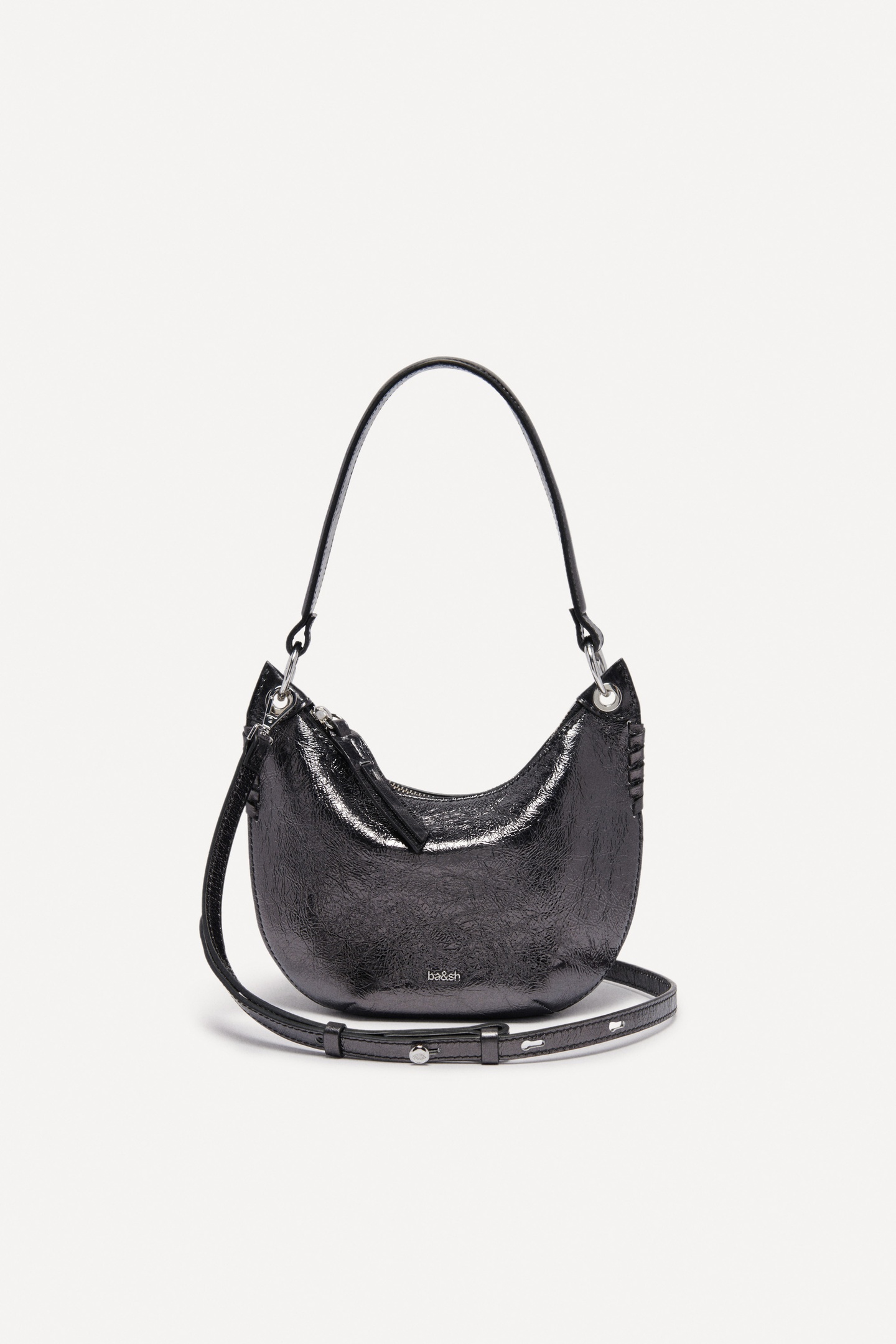 BA&SH Hand Bag Gun Maat: OS | Handtassen Outlet | Dames | Zilver