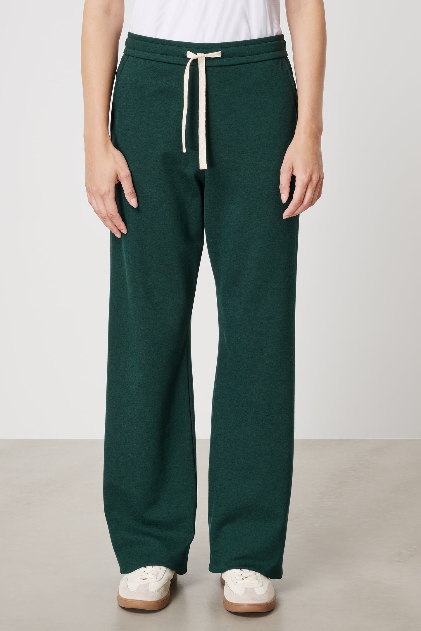 TRVL DRSS Punto Casual Drawstring Pants Pine Green Maat: XS | Joggingbroeken Outlet | Dames | Groen