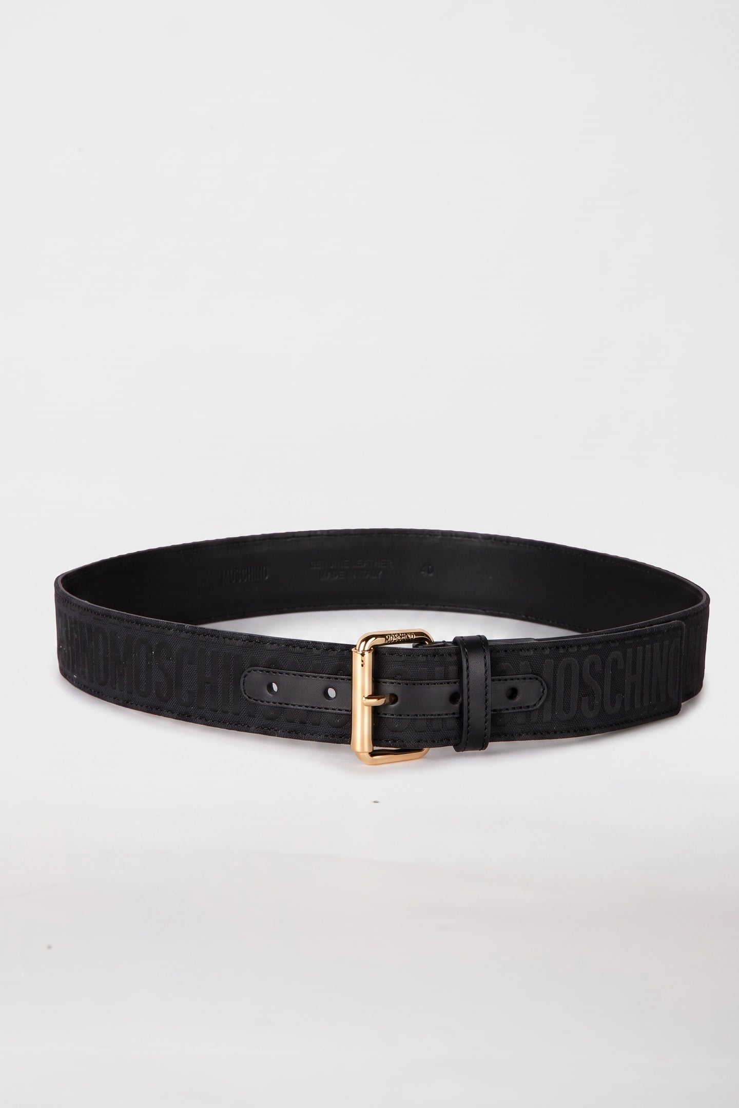 Moschino Belt Black Maat: 38 | Riemen Outlet | Dames | Zwart