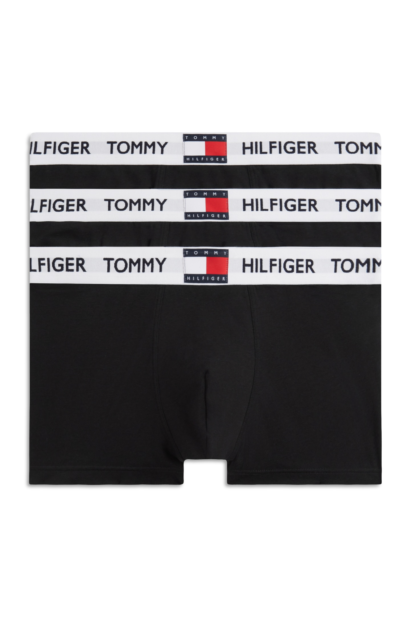 Tommy Hilfiger 3-pack Trunk Black/black/black Taille: L | Sous-vêtements Outlet | Homme | Le Noir