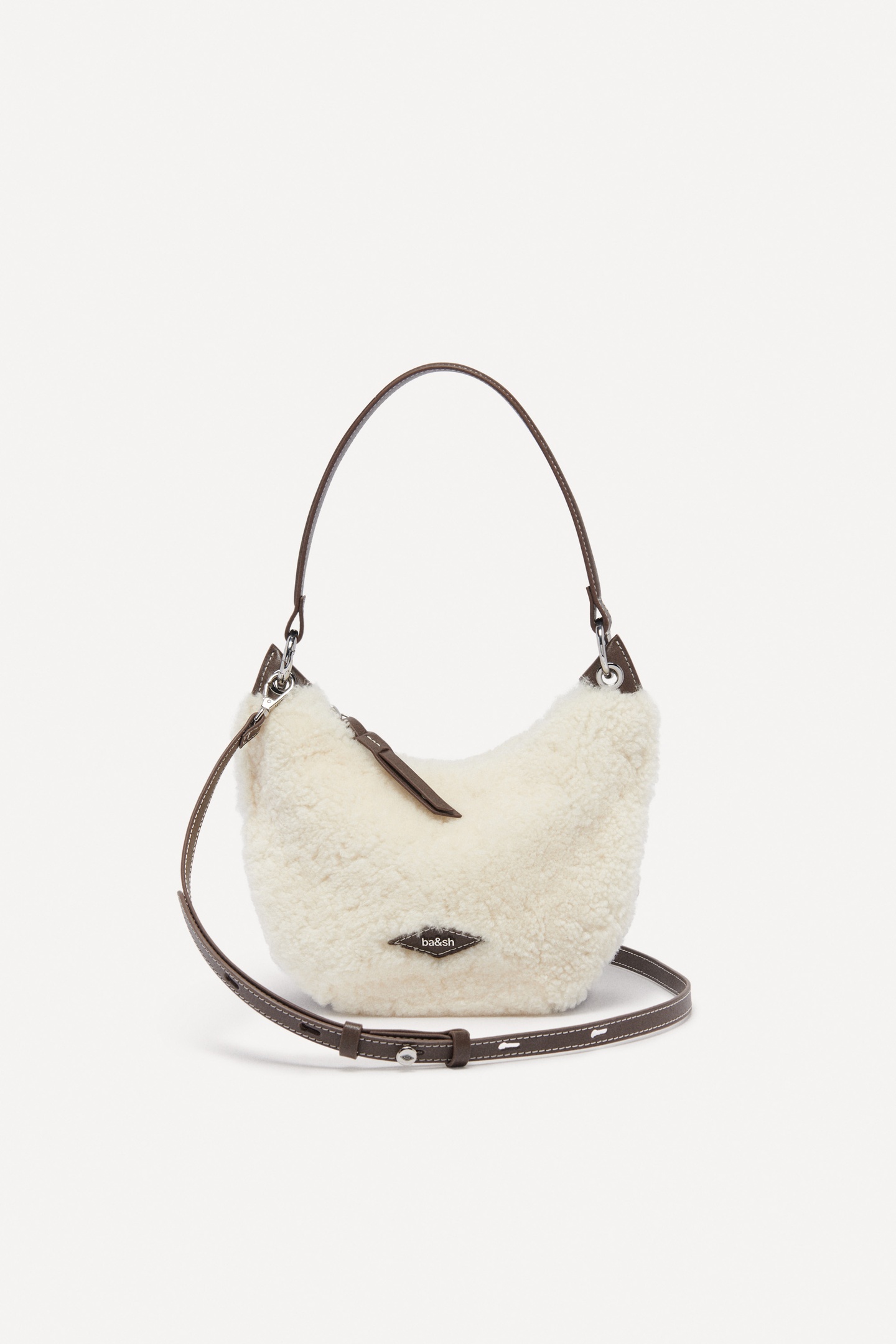 BA&SH Hand Bag Choco Maat: OS | Handtassen Outlet | Dames | Bruin