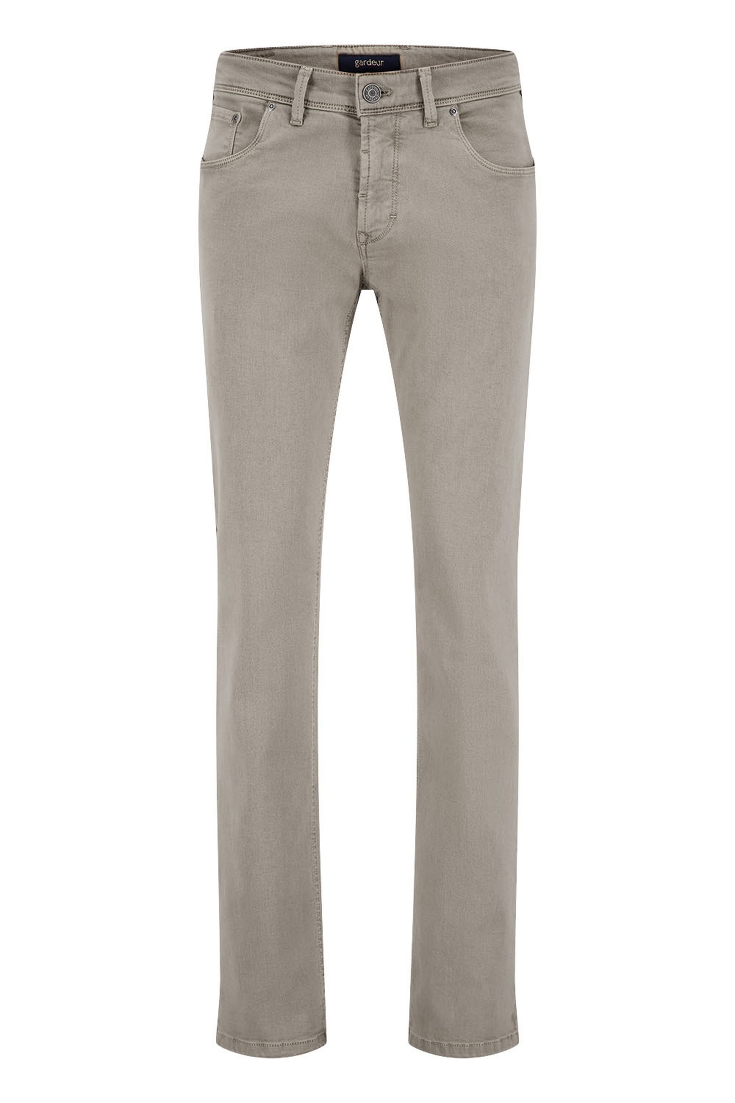 Atelier Gardeur Sandro-1-60521 Light Khaki Maat: W40L30 | Broeken Outlet | Heren | Bruin