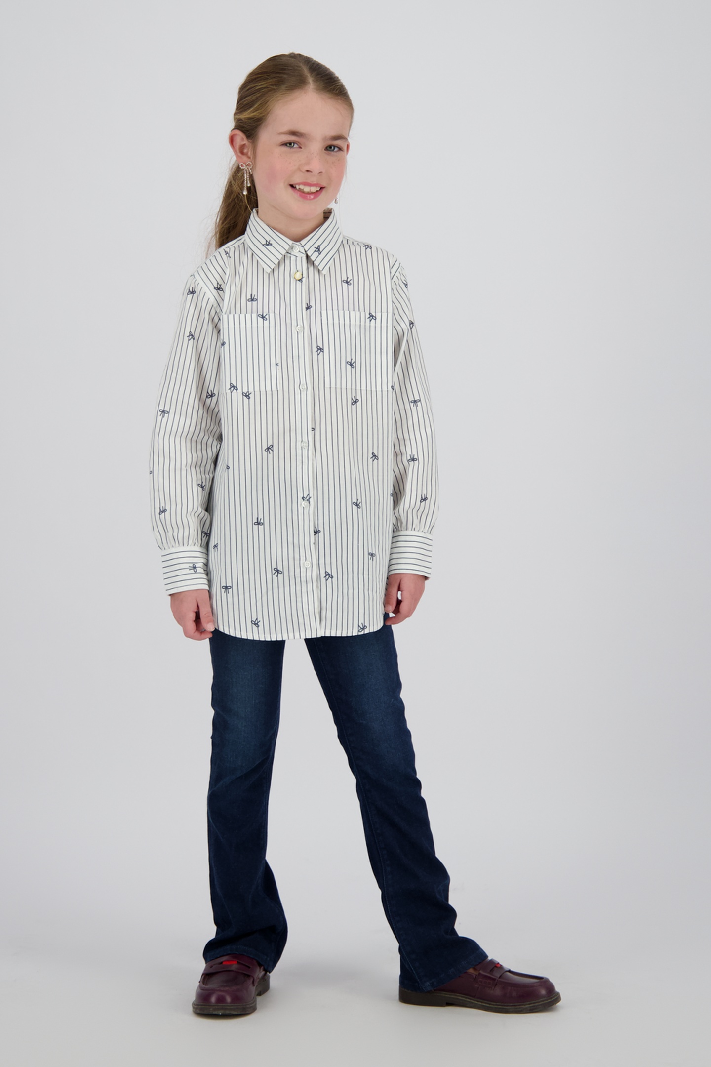 Vingino Girls Loranda Blouse Snow White Taille: 14 | Chemises Outlet | kids | Blanche