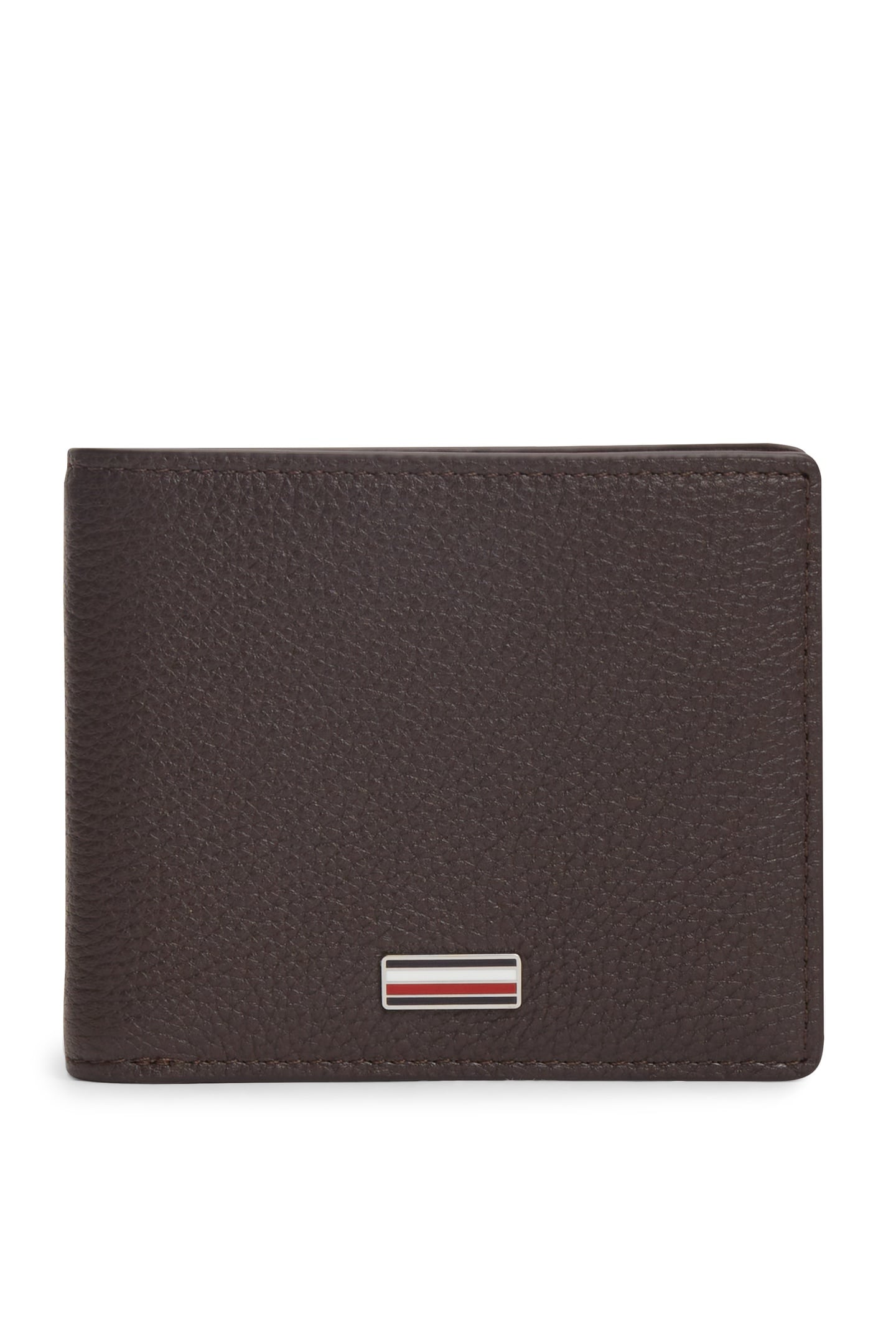Tommy Hilfiger Th Central Mini Wallet Coffee Bean Size: OS | Wallets &amp; Cardholders Outlet | Heren | Bruin