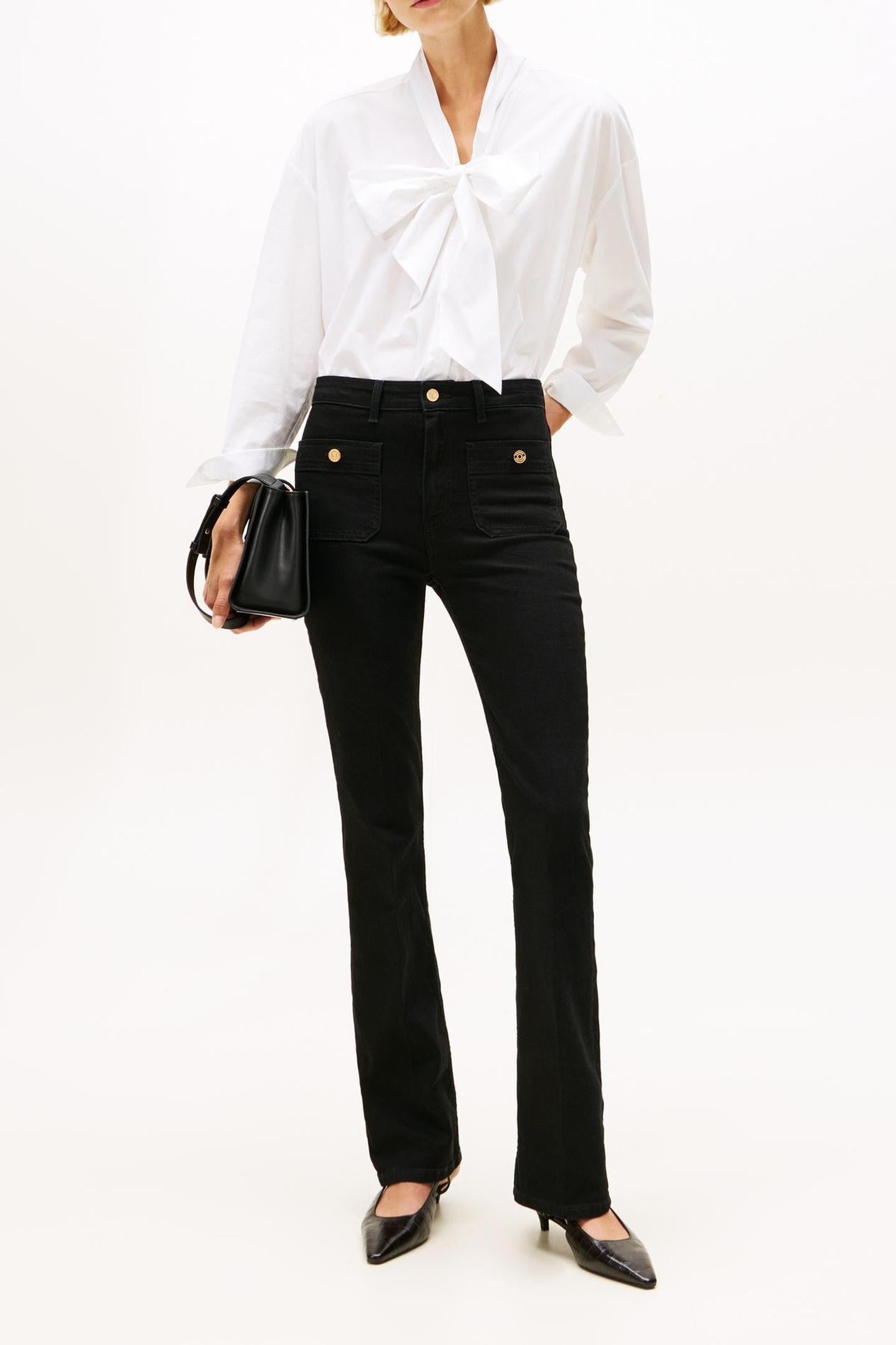 Tommy Hilfiger Dnm Black Bootcut High Waisted Black Taille: W27L30 | Jeans skinny Outlet | Femme | Le Noir