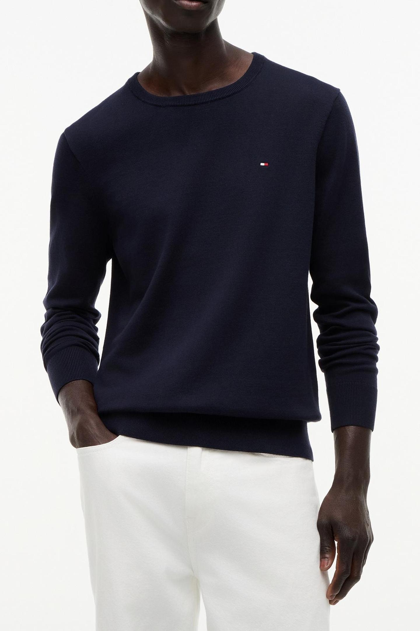 Tommy Hilfiger Core Essential Cotto Desert Sky Taglia: XL | Maglioni a maglia Outlet | Uomo