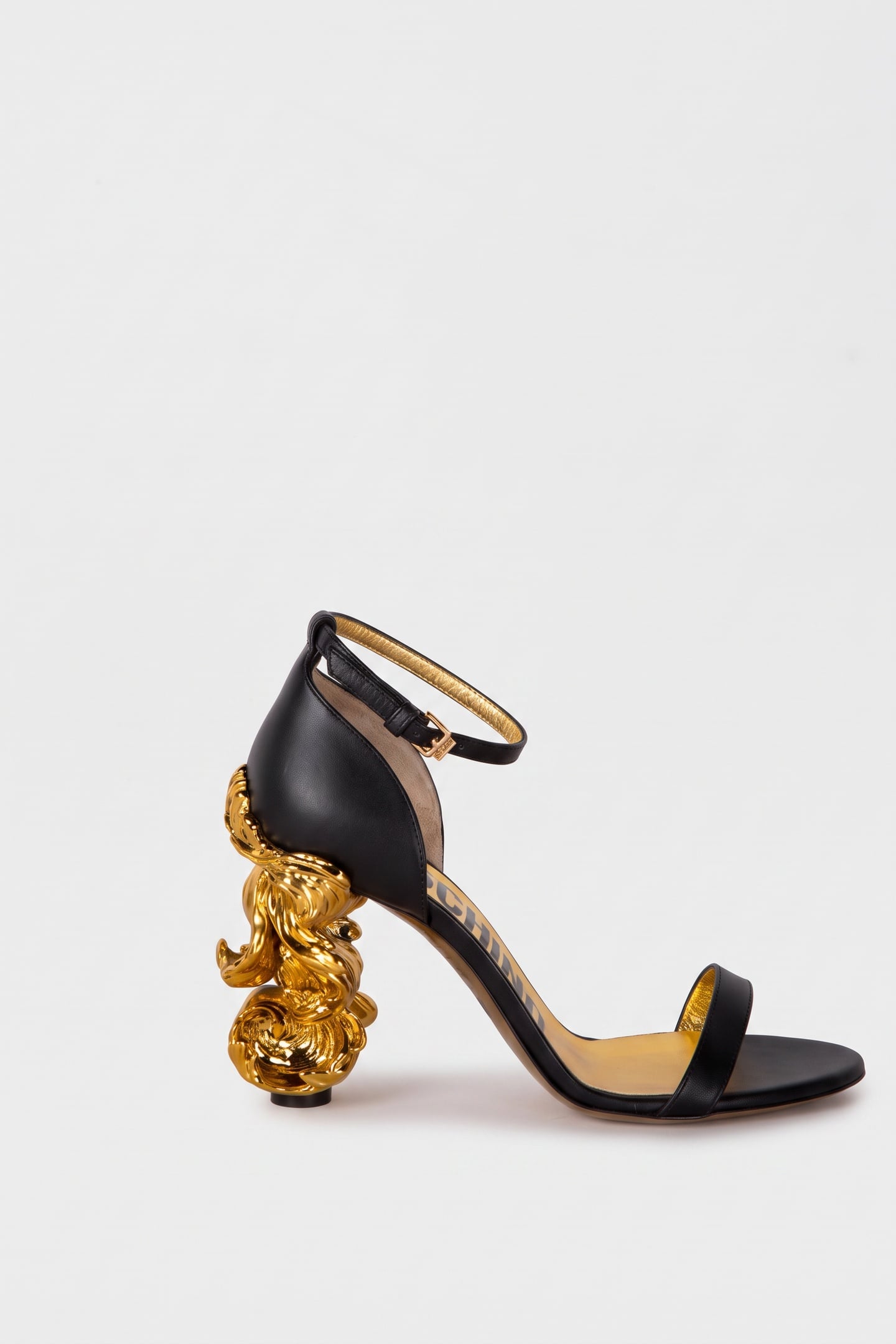 Moschino Sandal Black Maat: 37.5 | Sandalen Outlet | Dames | Zwart