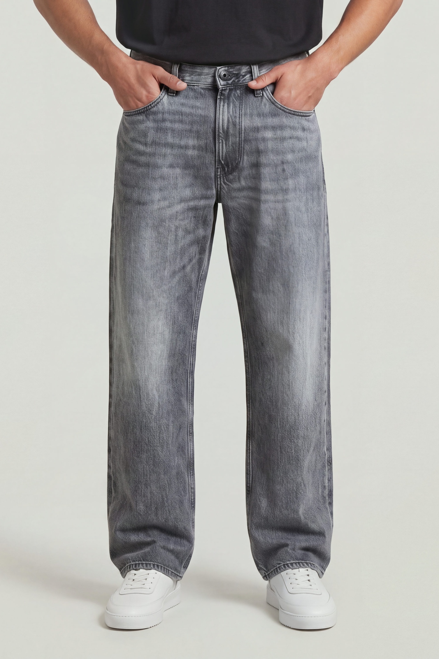 G-Star Type 96 Loose Dark Grey Maat: W33L32 | Relaxed Jeans Outlet | Heren | Grijs