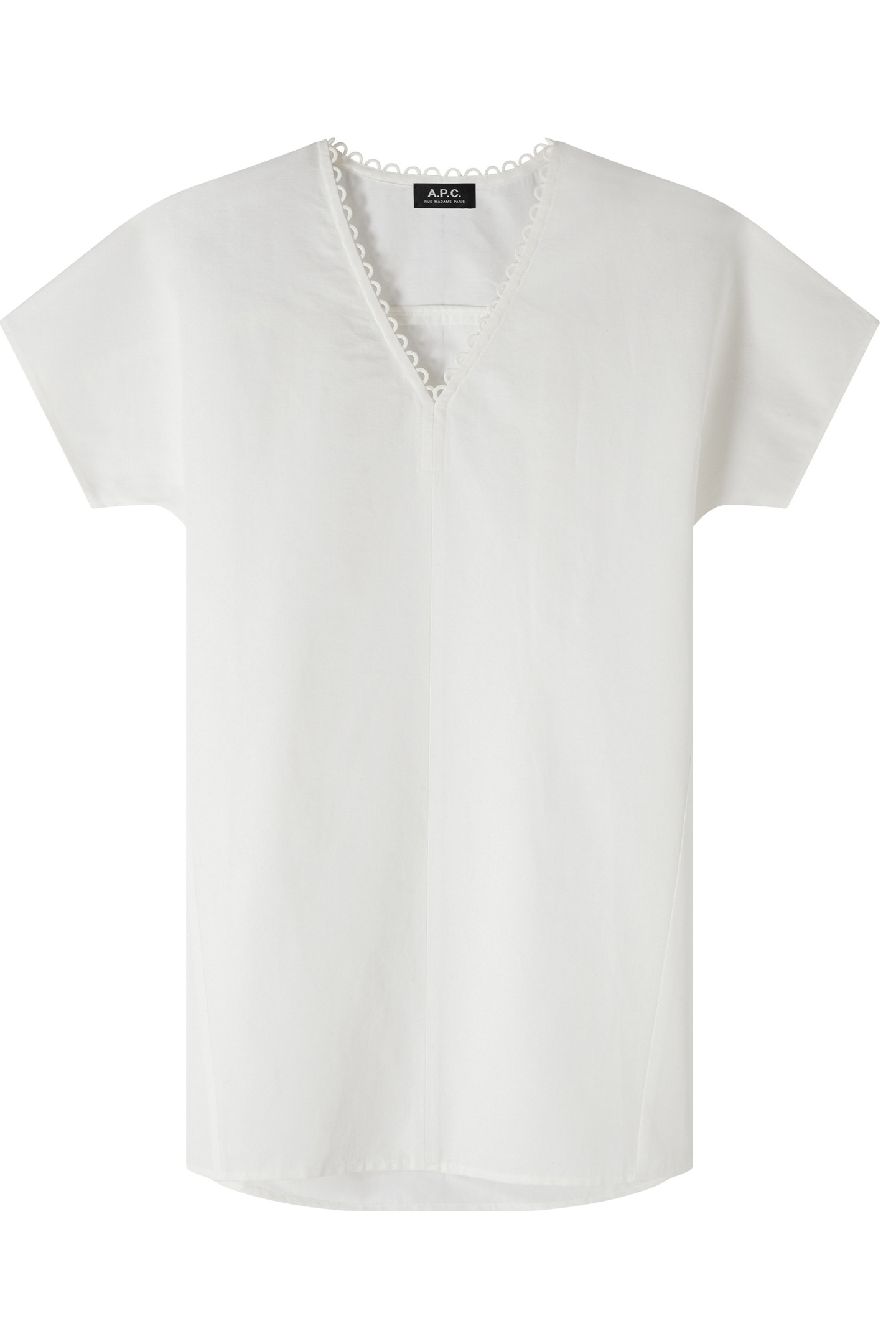 A.P.C. Dress Esme Off-white Maat: 36 | Mini Jurken Outlet | Dames | Wit
