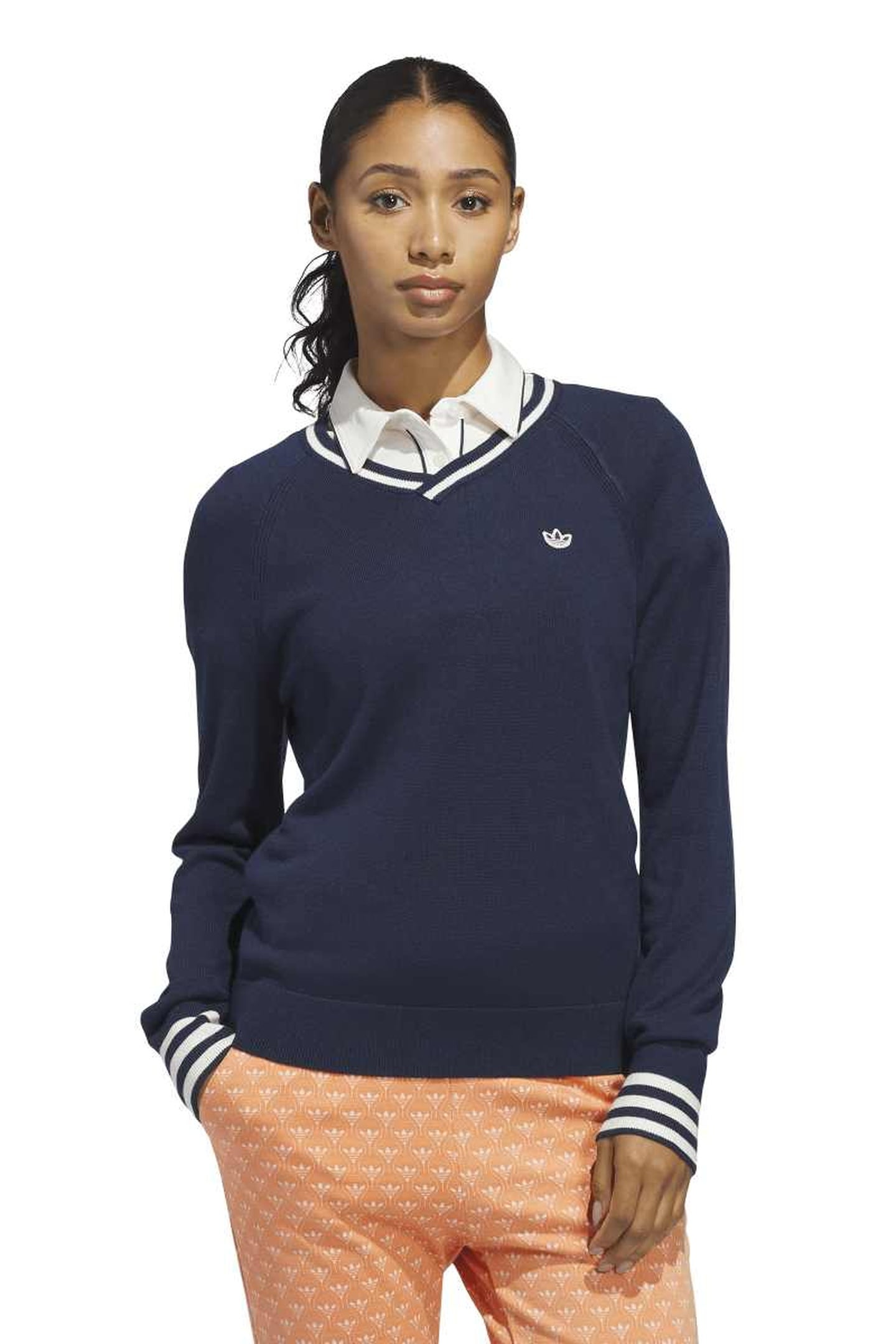 Adidas Originals Cashmere Sweater Night Indigo Maat: S | Sweaters Outlet | Dames | Blauw